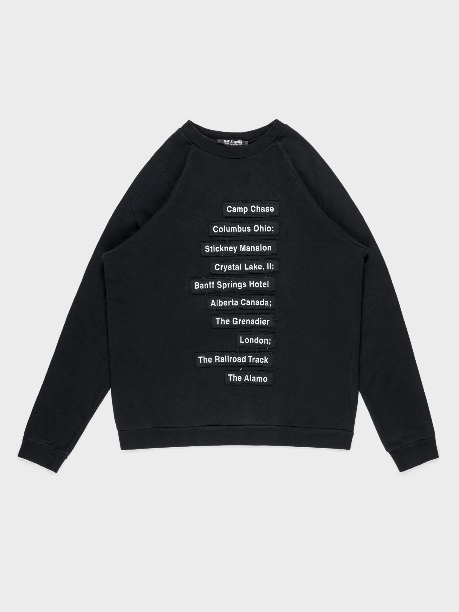 'History of My World' Haunted Places Crewneck