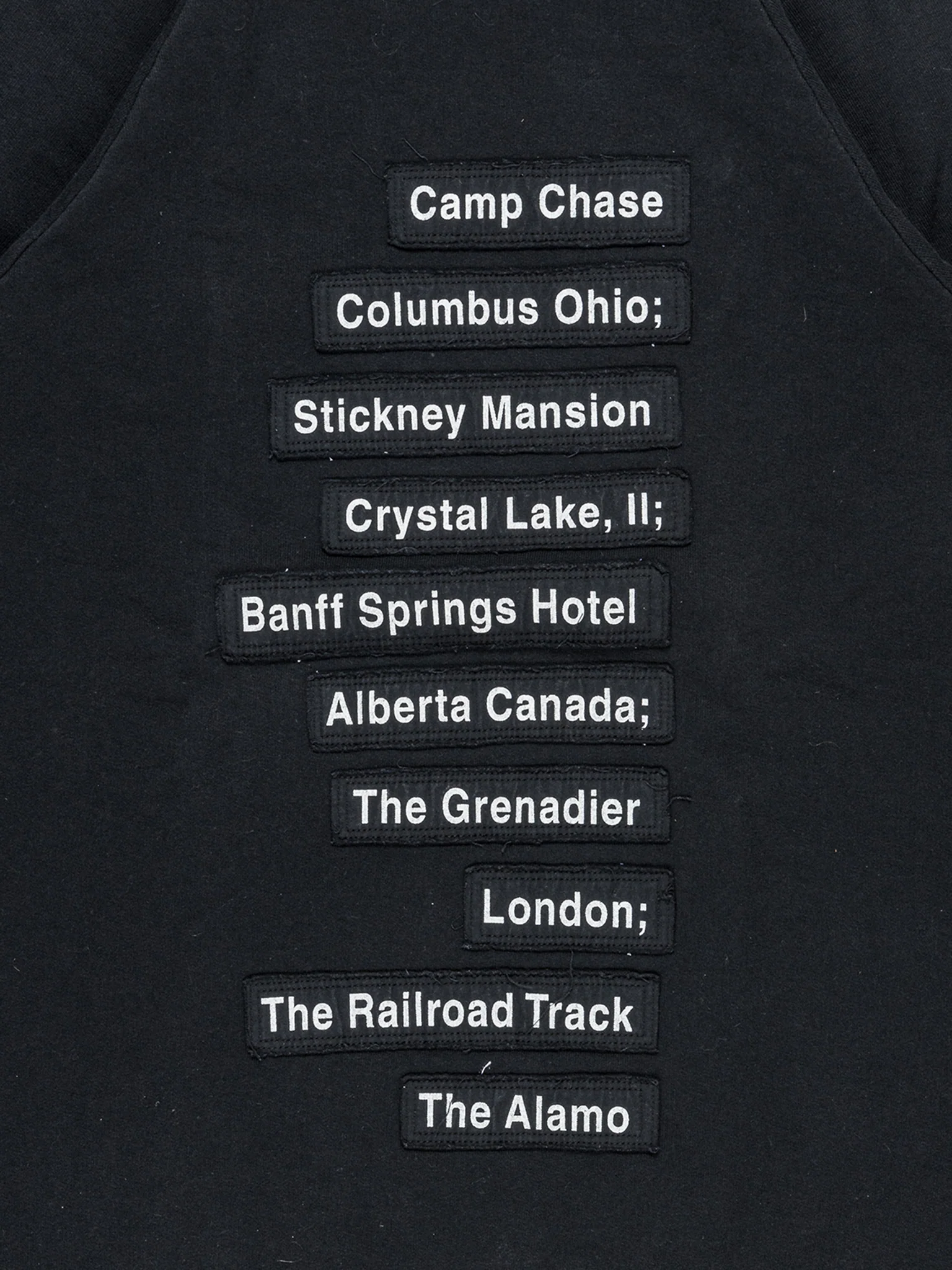 'History of My World' Haunted Places Crewneck - Image 2