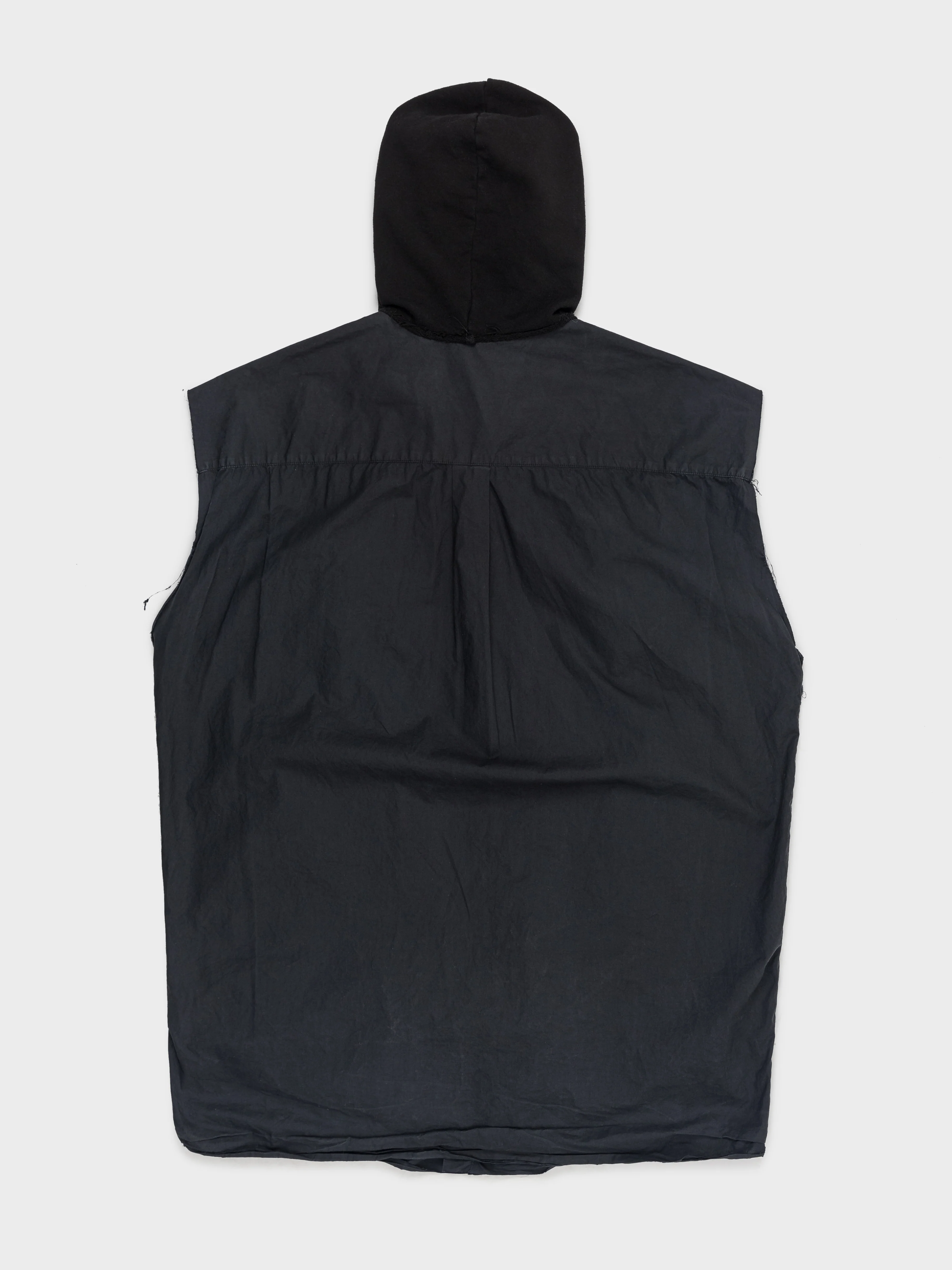 'Consumed' Hooded Cargo Vest - Image 2
