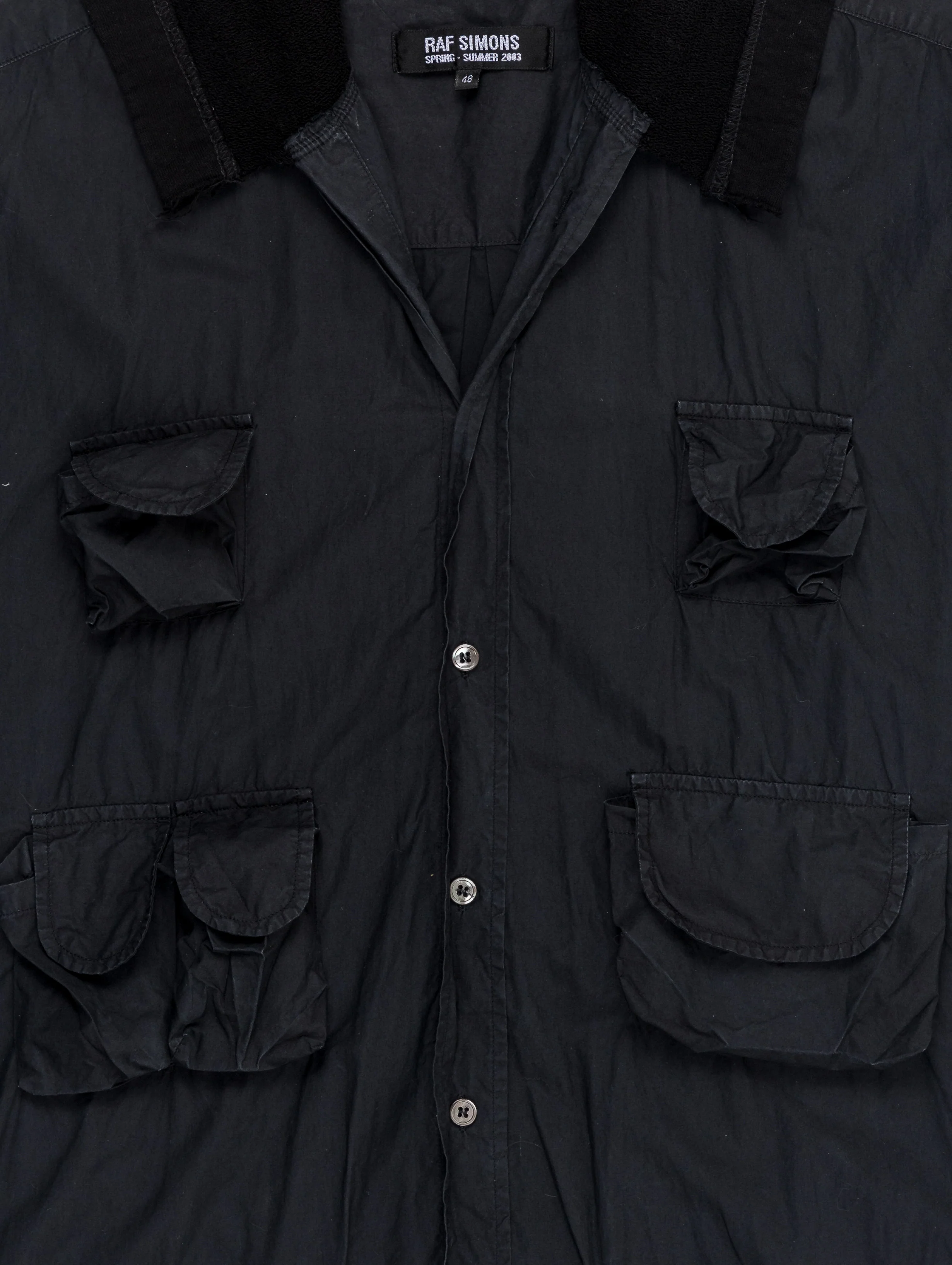 'Consumed' Hooded Cargo Vest - Image 4