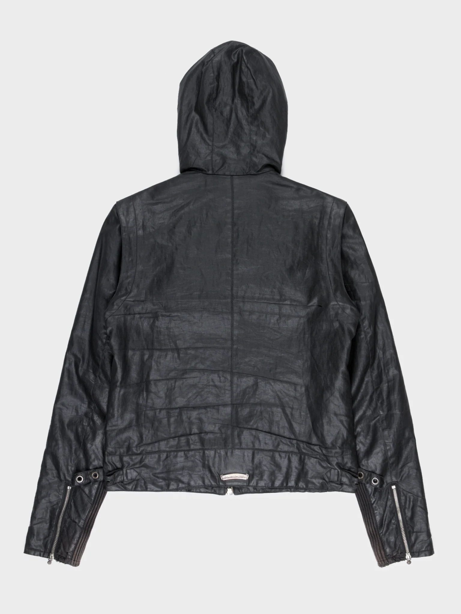 Waxed Hooded Jacket - Image 2