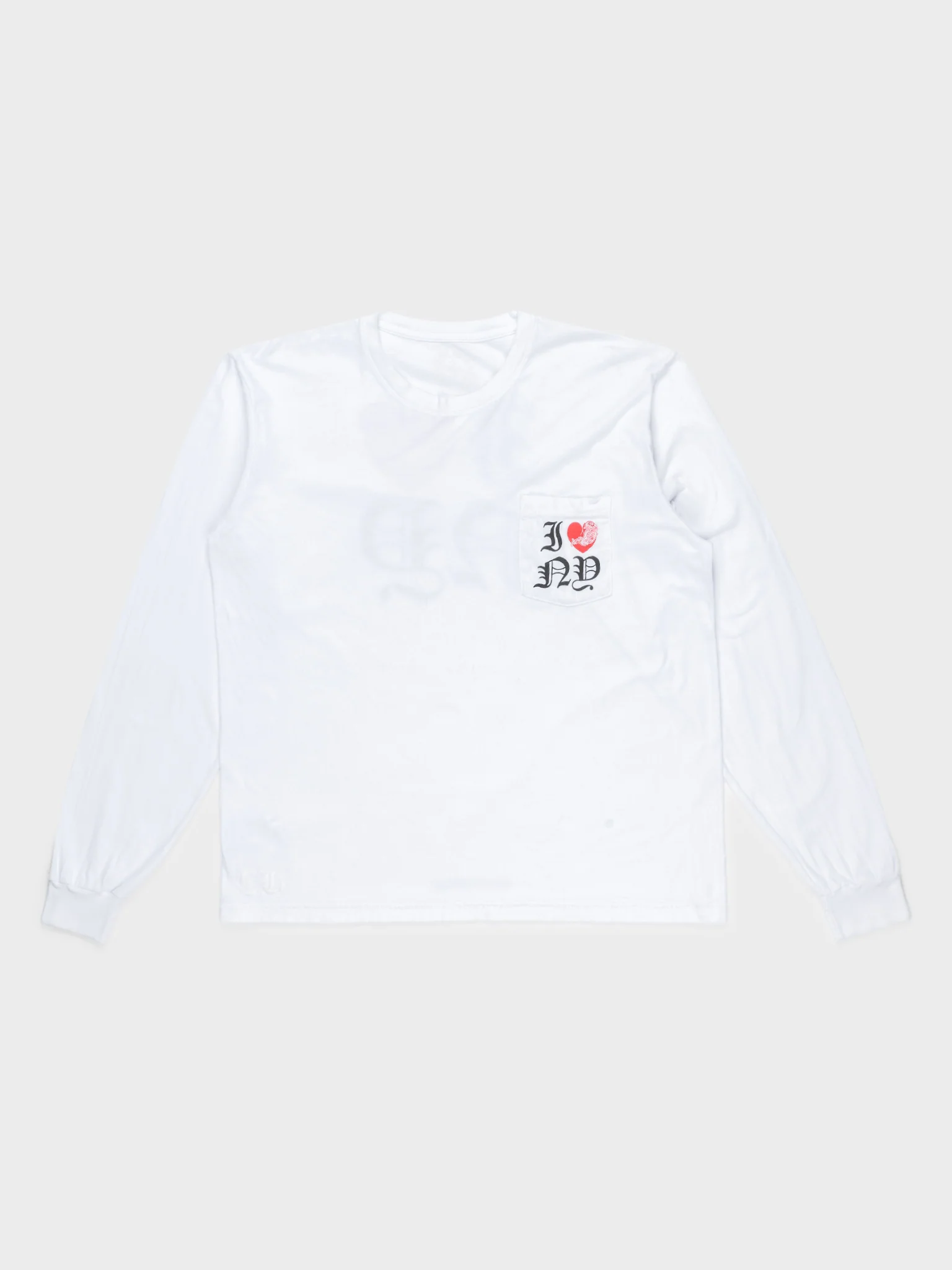 I ❤️ NY Long Sleeve T-Shirt - Image 2