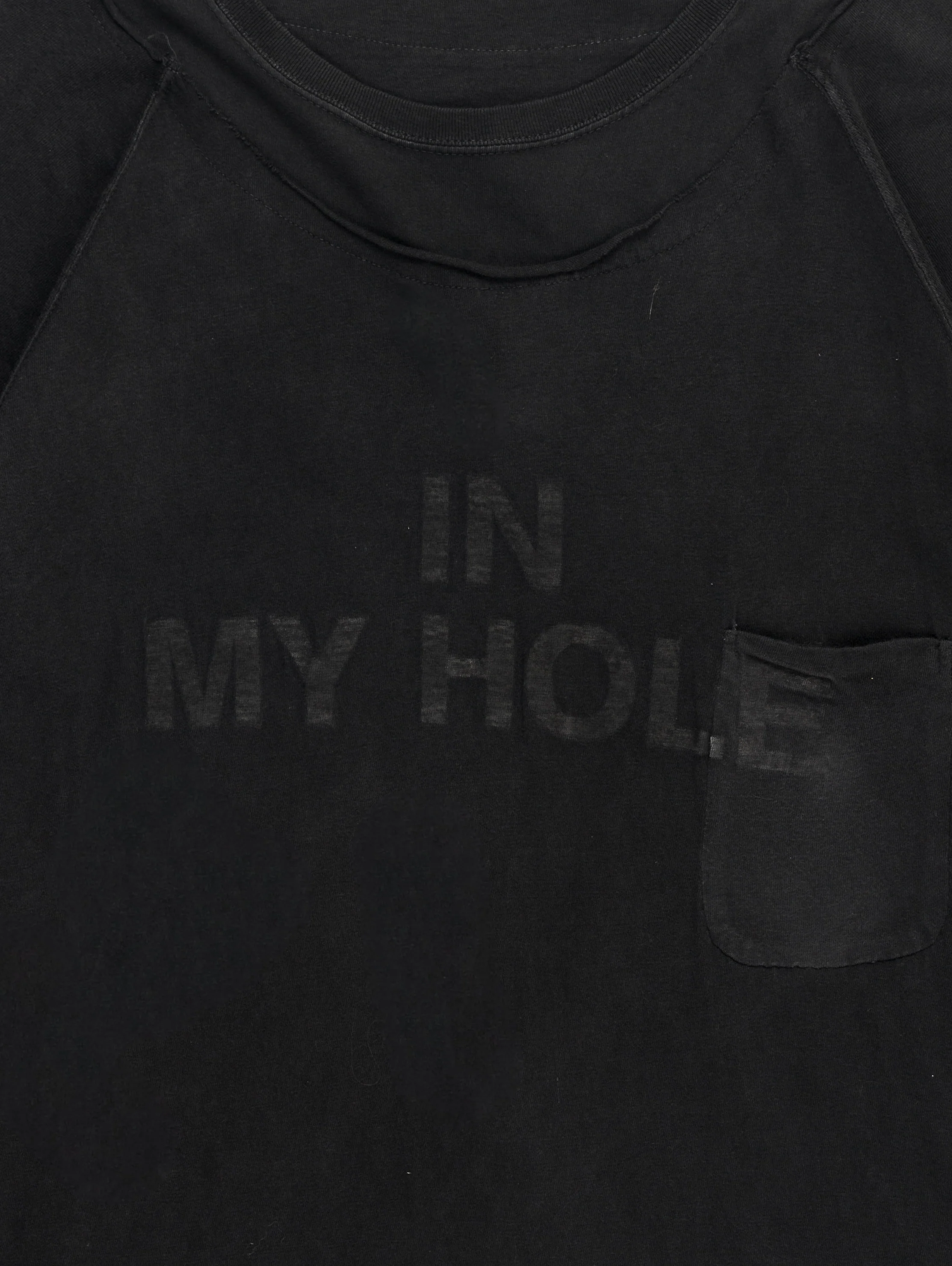 "In My Hole" Double Layered Long Sleeve Shirt - Image 2