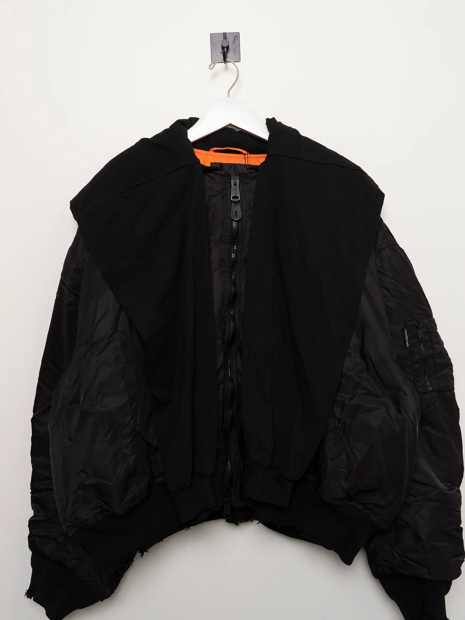 Incognito Hooded Bomber Jacket - Image 3