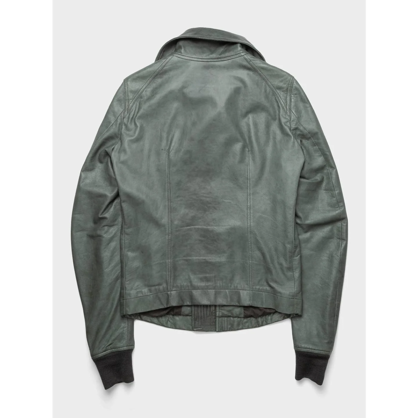 Intarsia Lambskin Leather Jacket - Image 4