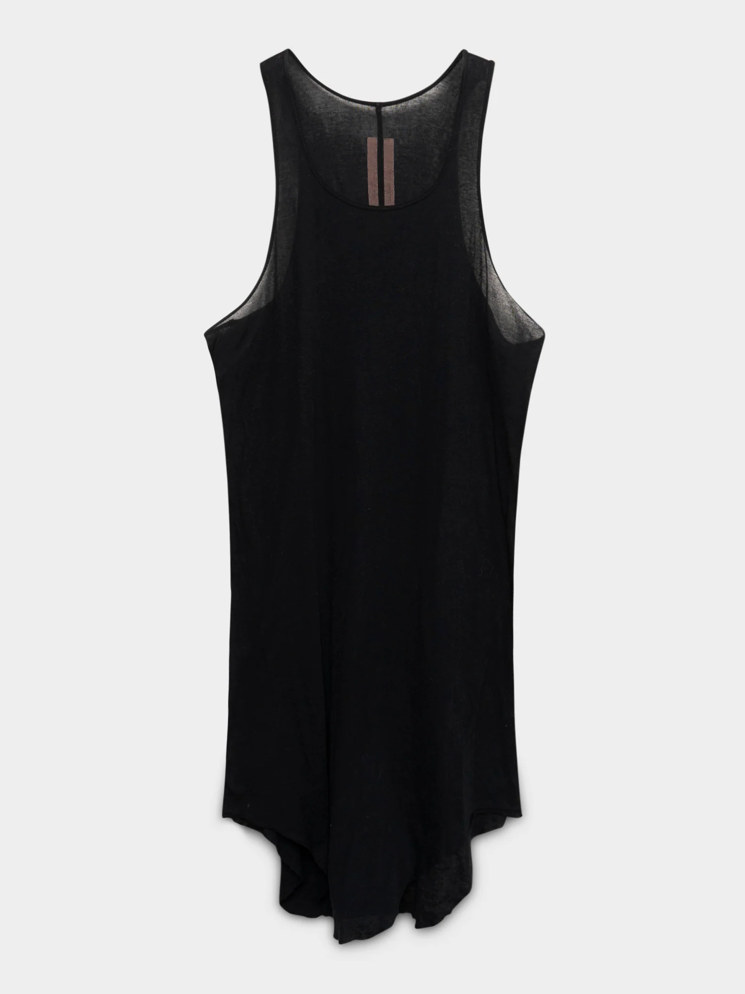‘Island’ Black Tank Top