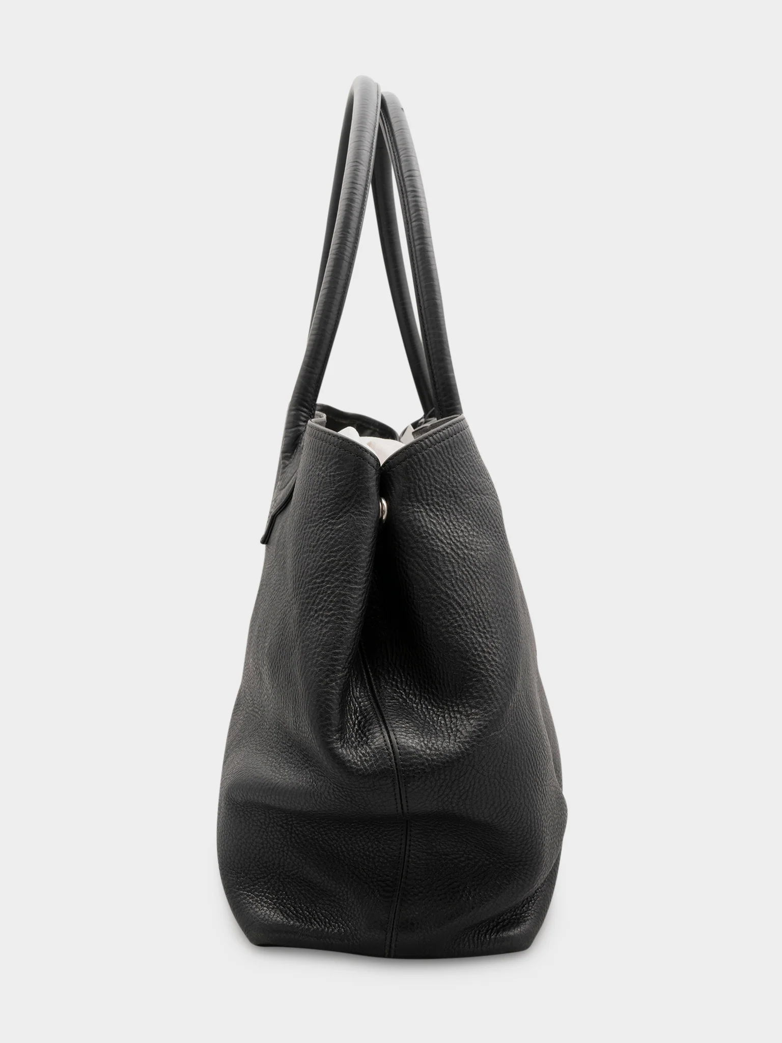 Jumbo Leather Cemetery Tote Bag - Image 5