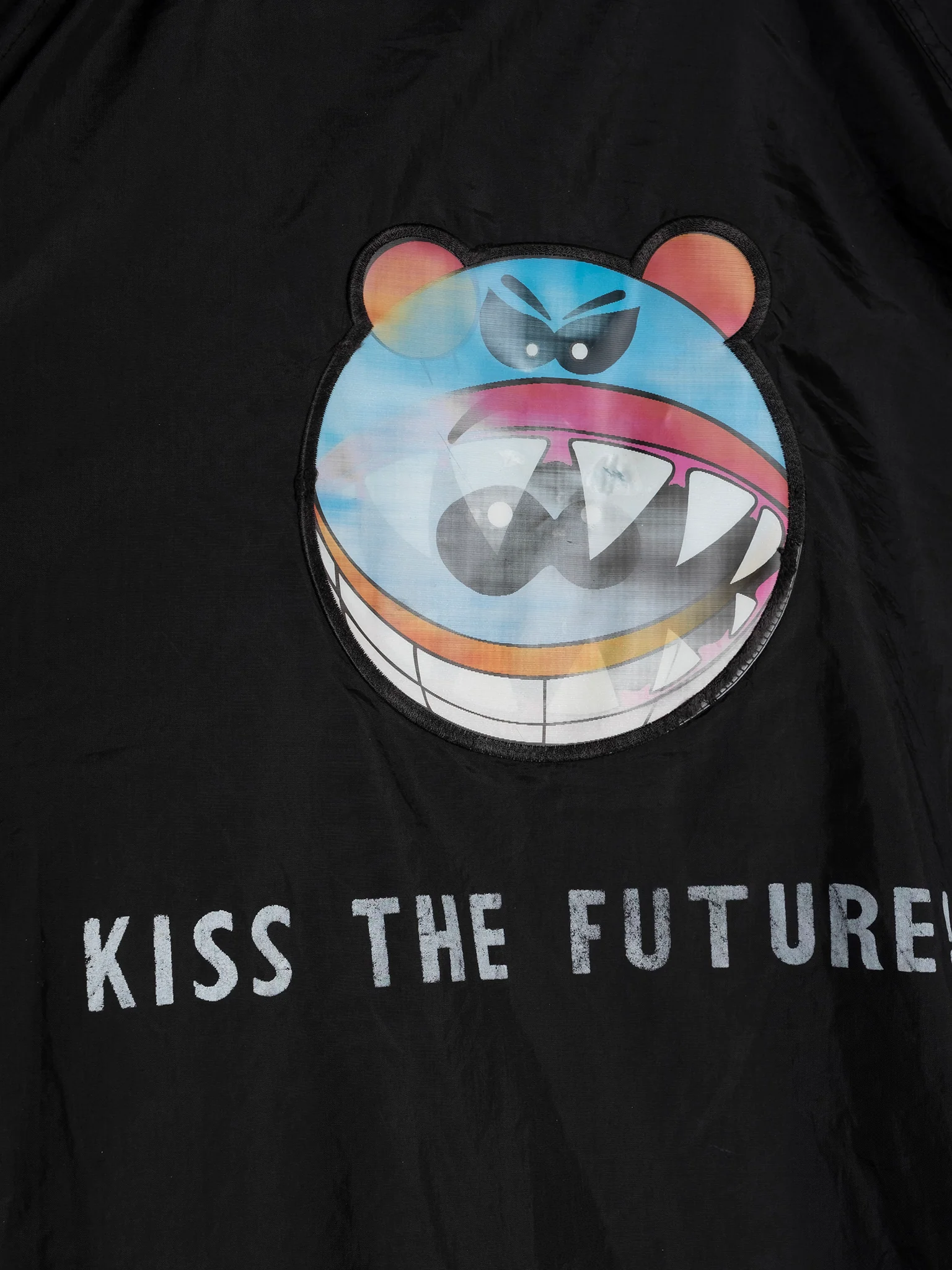 Kiss The Future Hologram Coach Jacket - Image 4