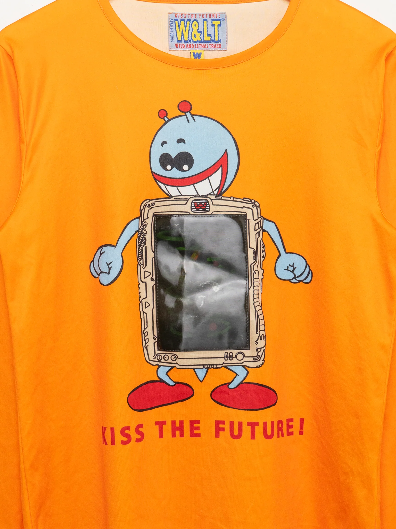 Kiss the Future Holographic Longsleeve Shirt - Image 2