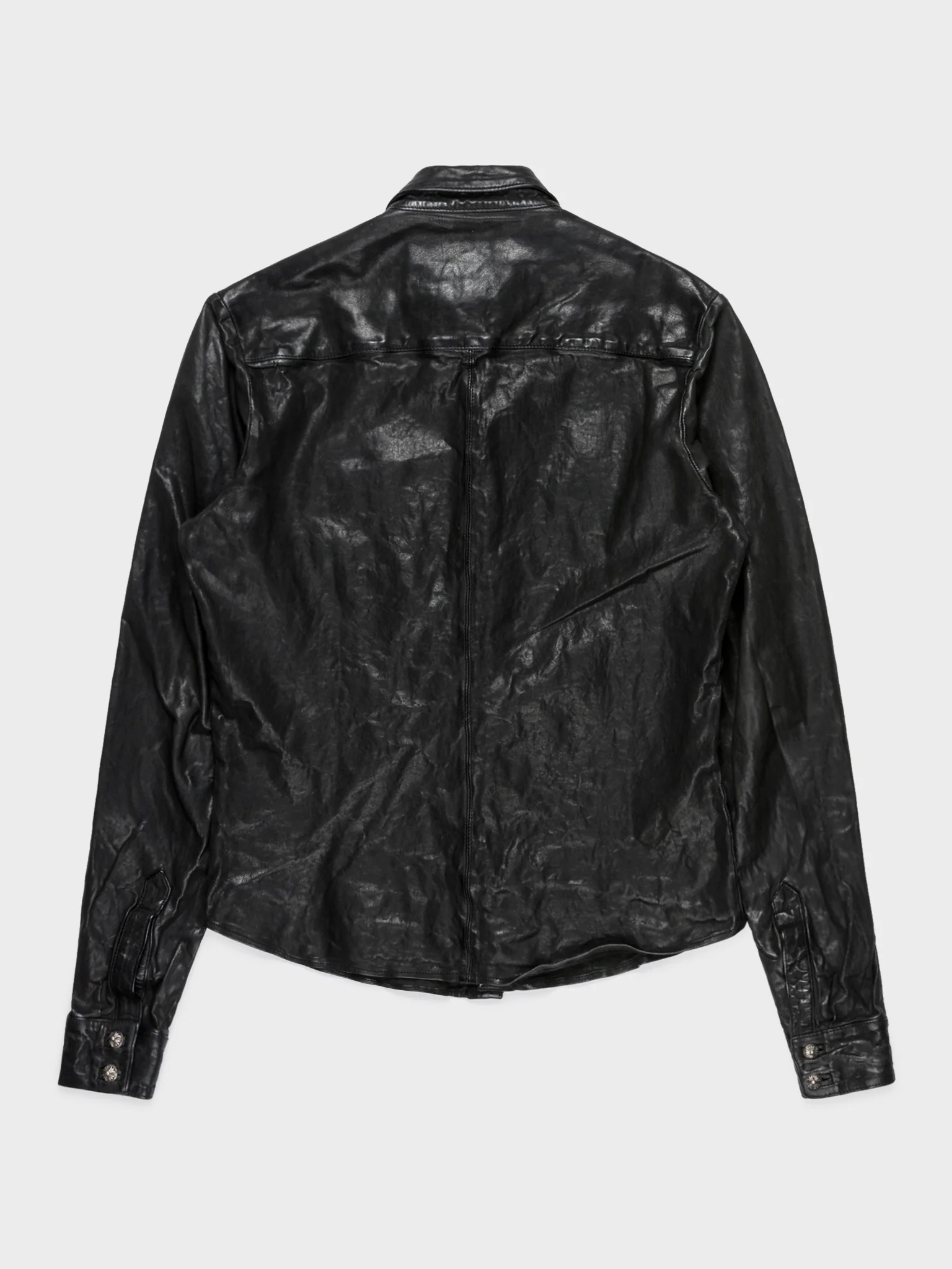 Lamb Leather Shirt - Image 2