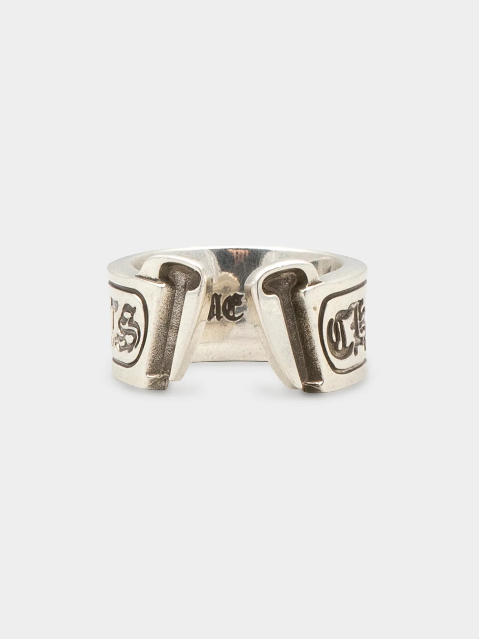 Large Scroll Label Ring - Image 3