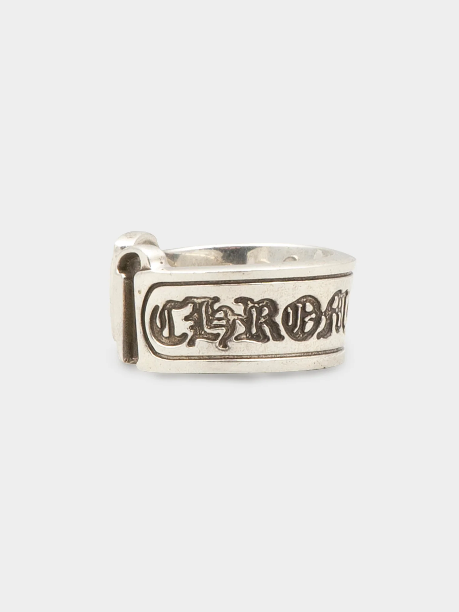 Large Scroll Label Ring - Image 4