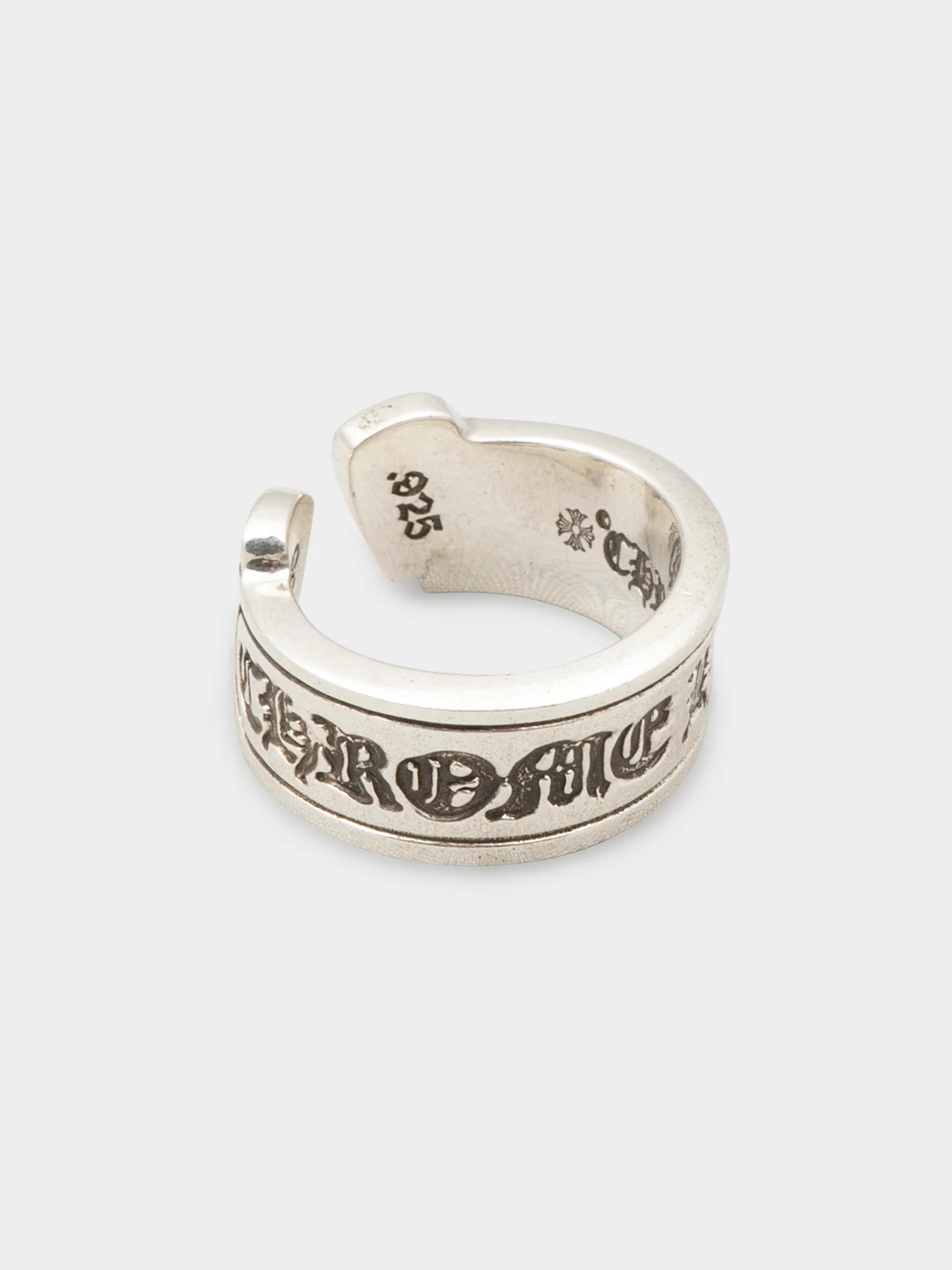 Large Scroll Label Ring - Image 5