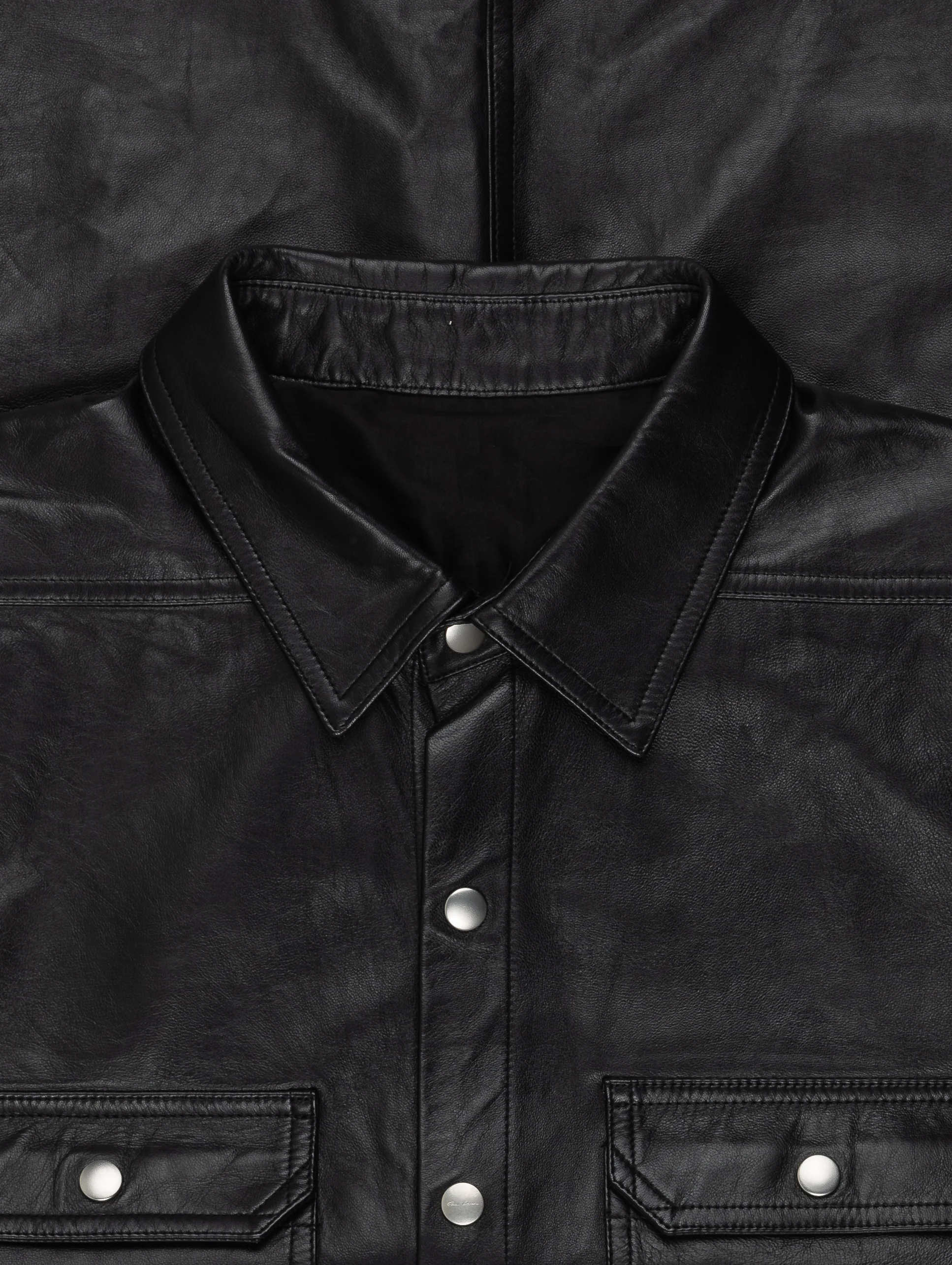 Leather CPO Shirt - Image 2