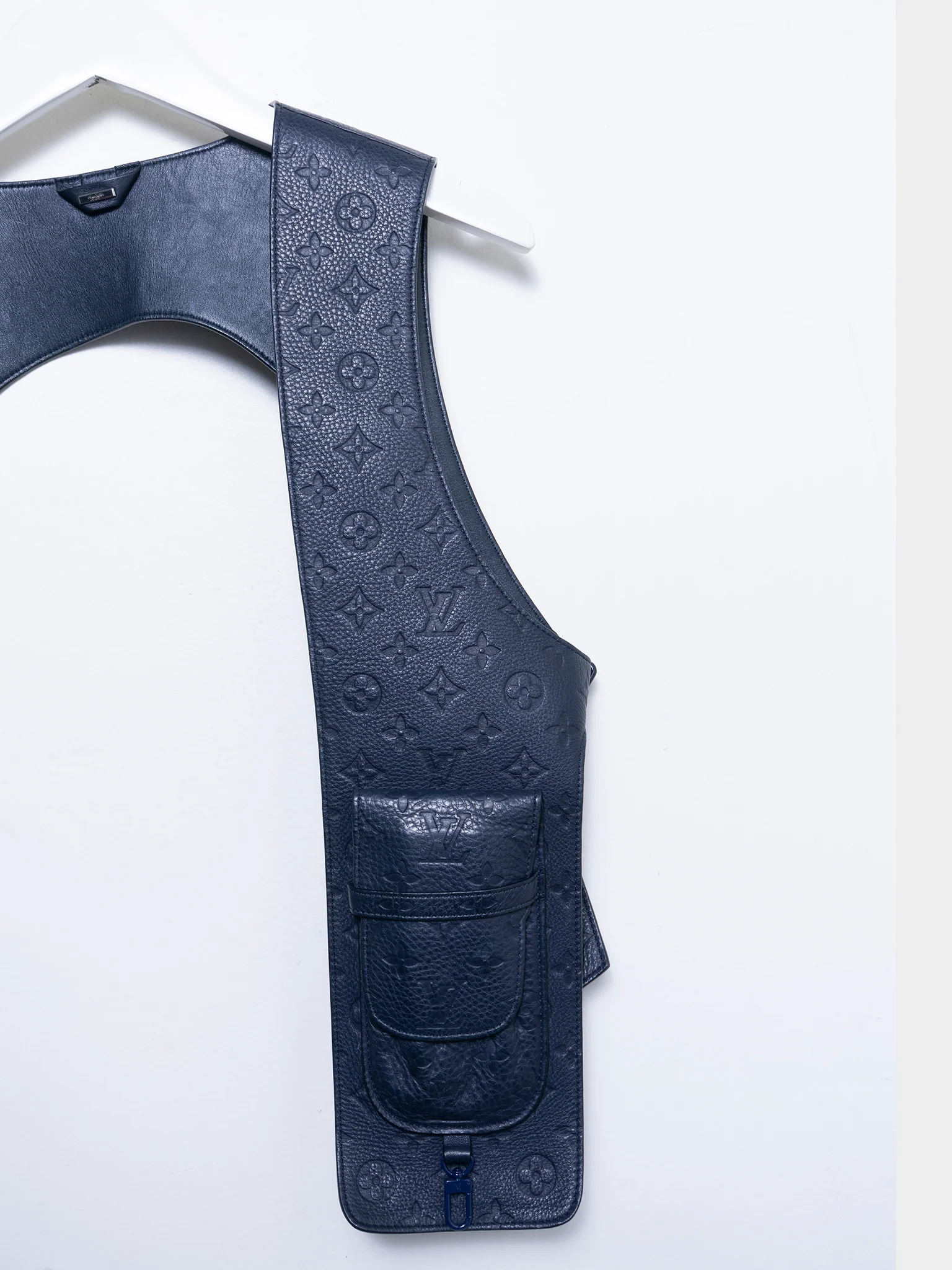 Leather Embossed Monogram Holster Vest - Image 3