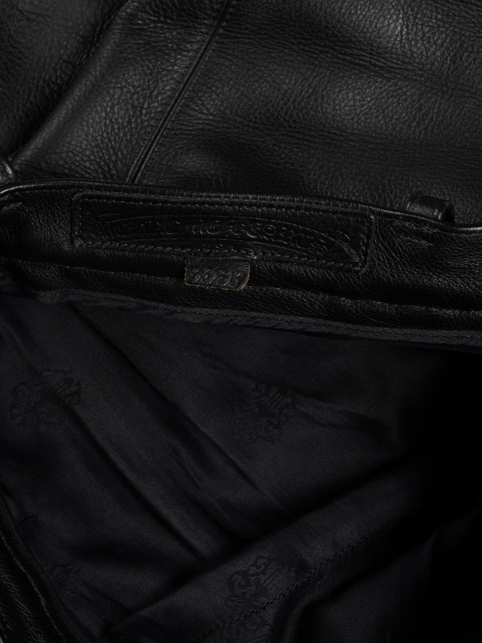 Leather Fleur Knee Trousers - Image 5