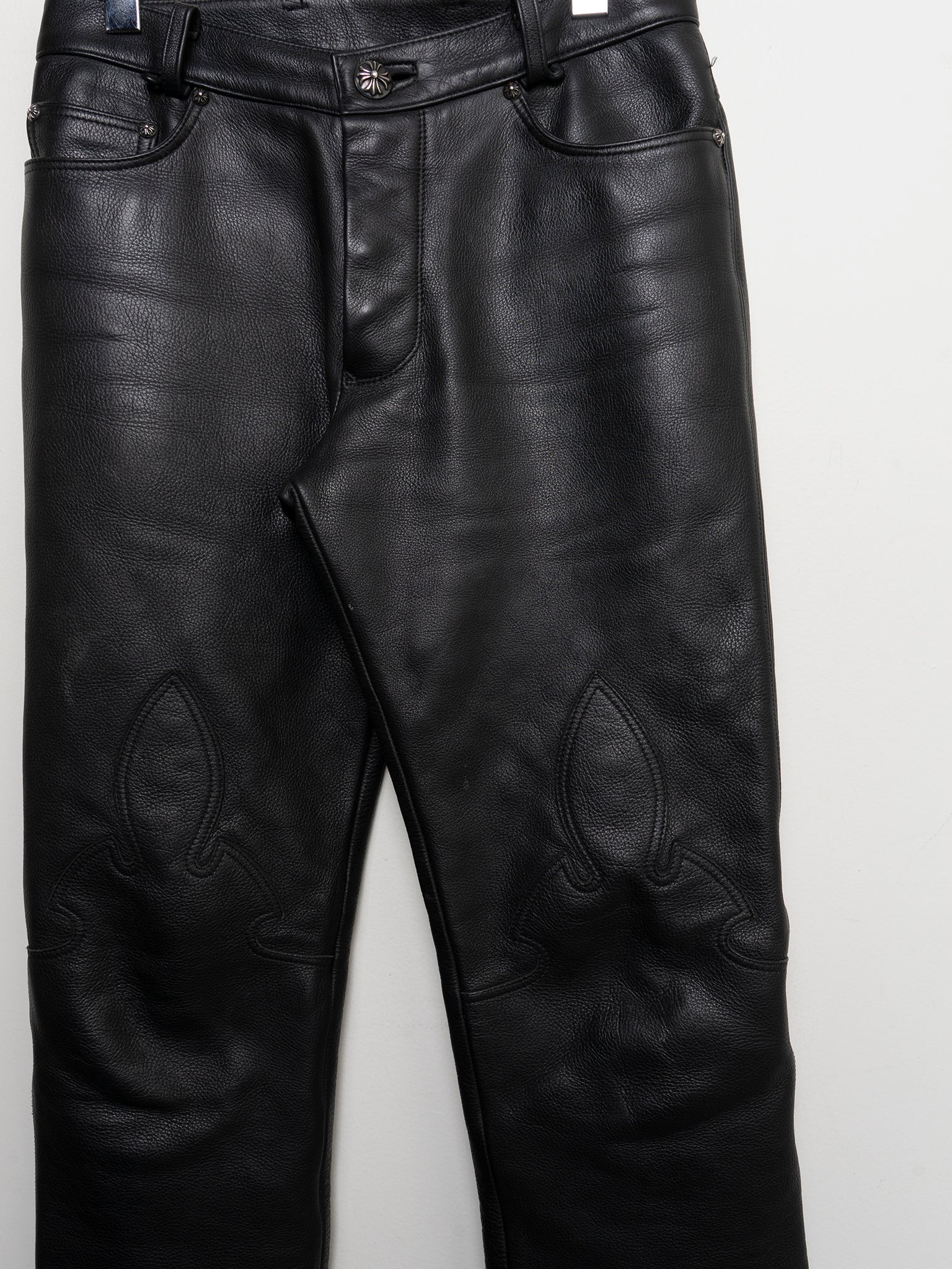 Leather Fleurknee Pants - Image 2