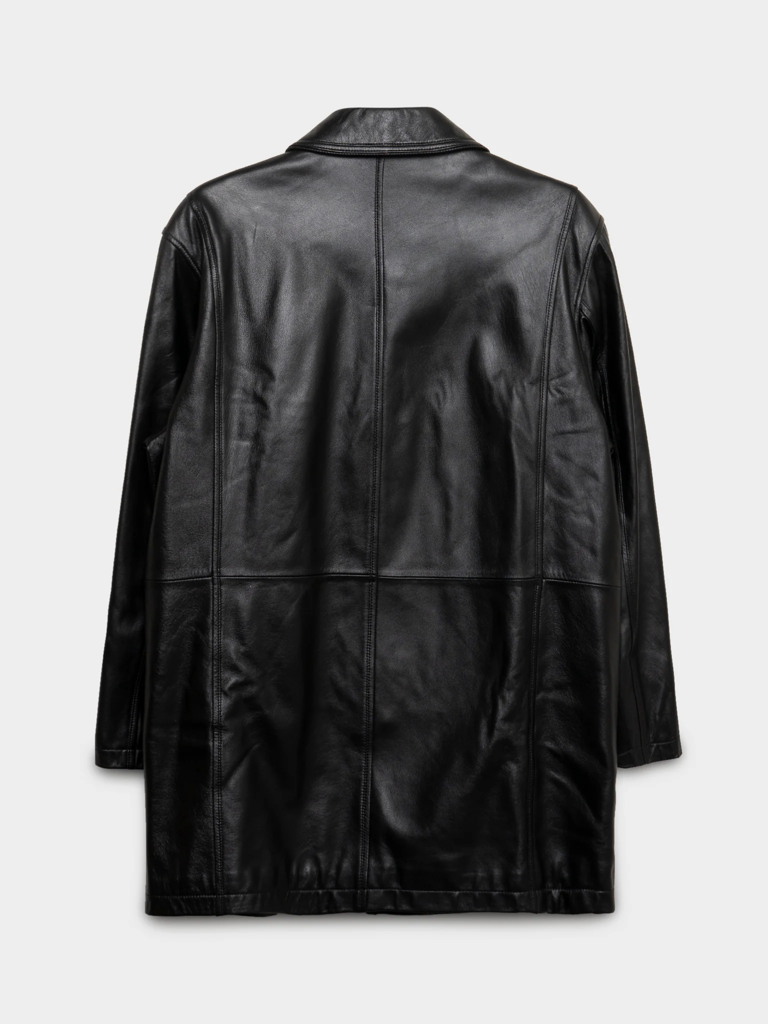 Leather Lambskin Coat - Image 3