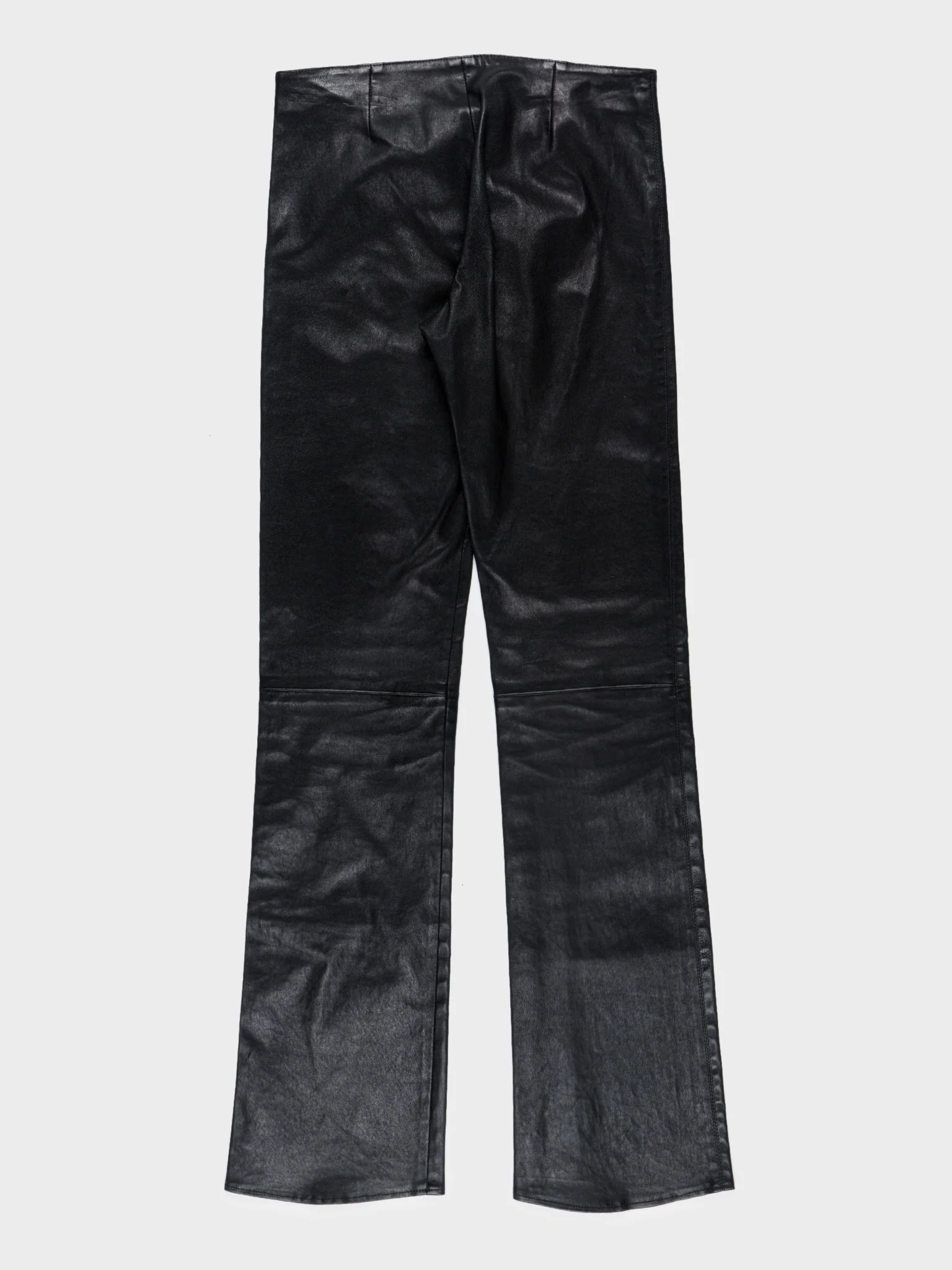 Leather Flerknee Trousers - Image 2