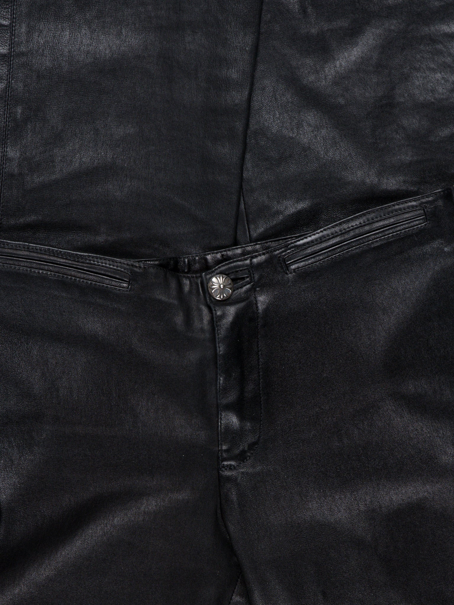 Leather Flerknee Trousers - Image 3