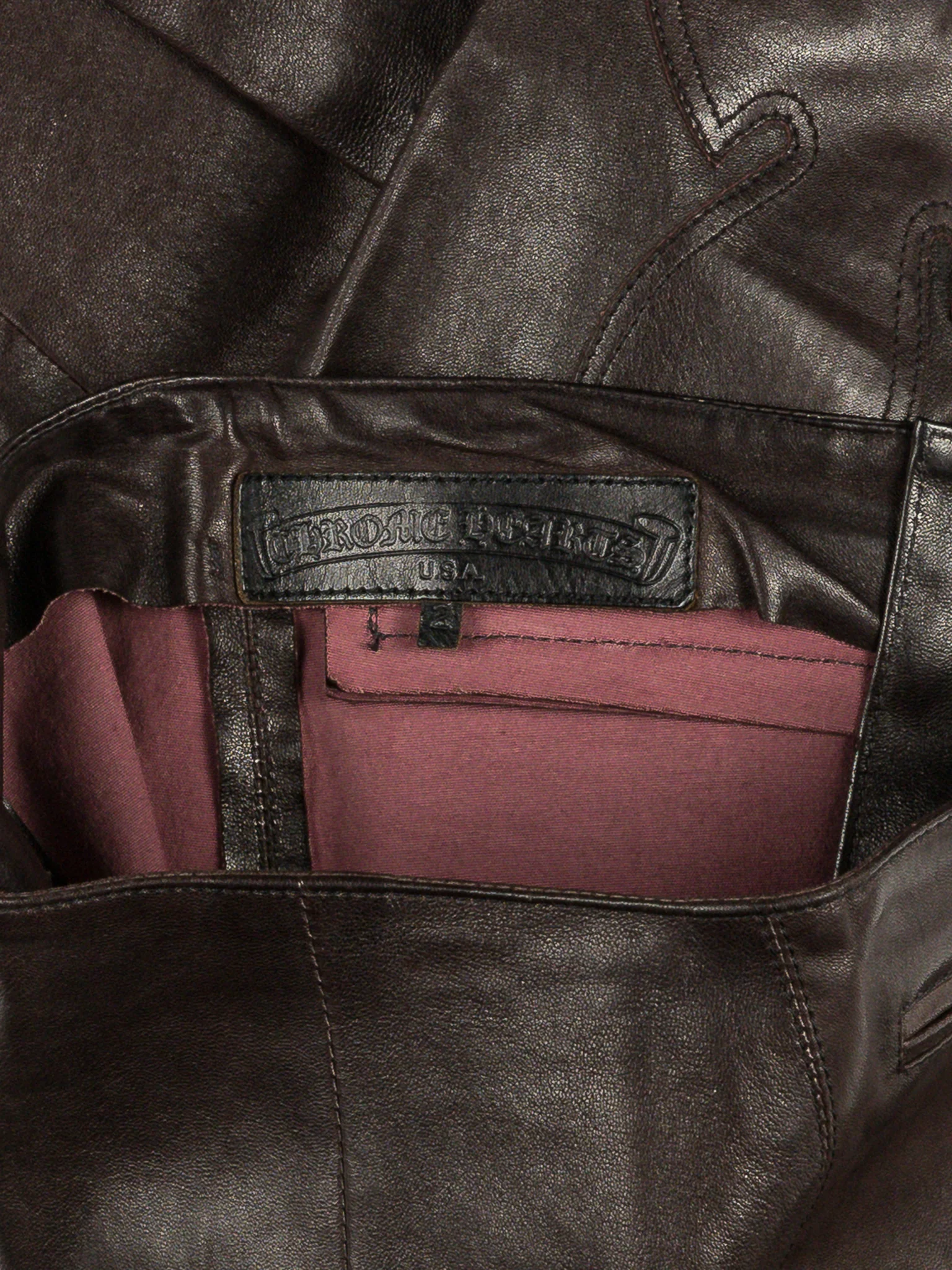 Leather Le Fleur Trousers - Image 4