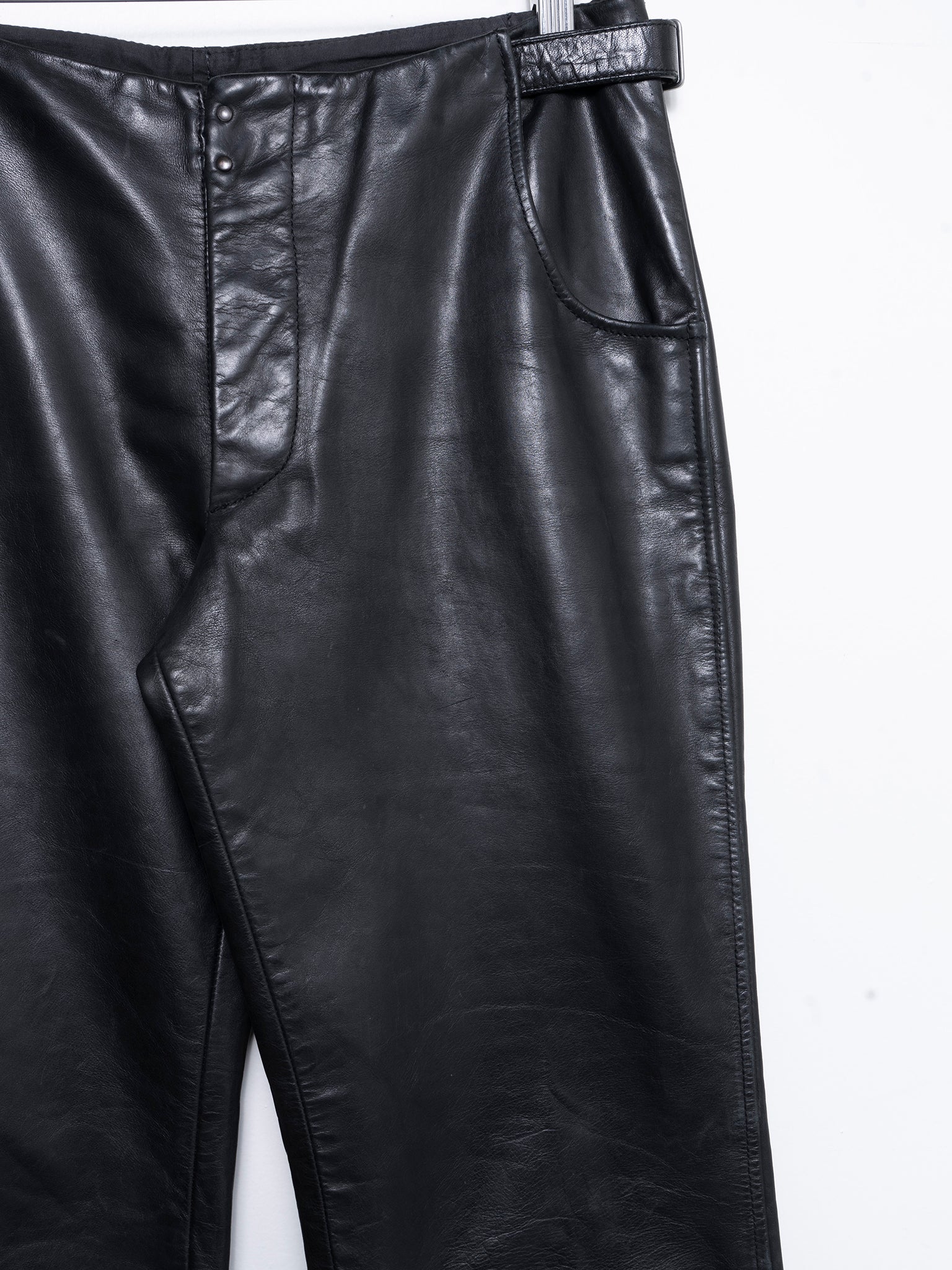 Leather McQueen Pants - Image 2