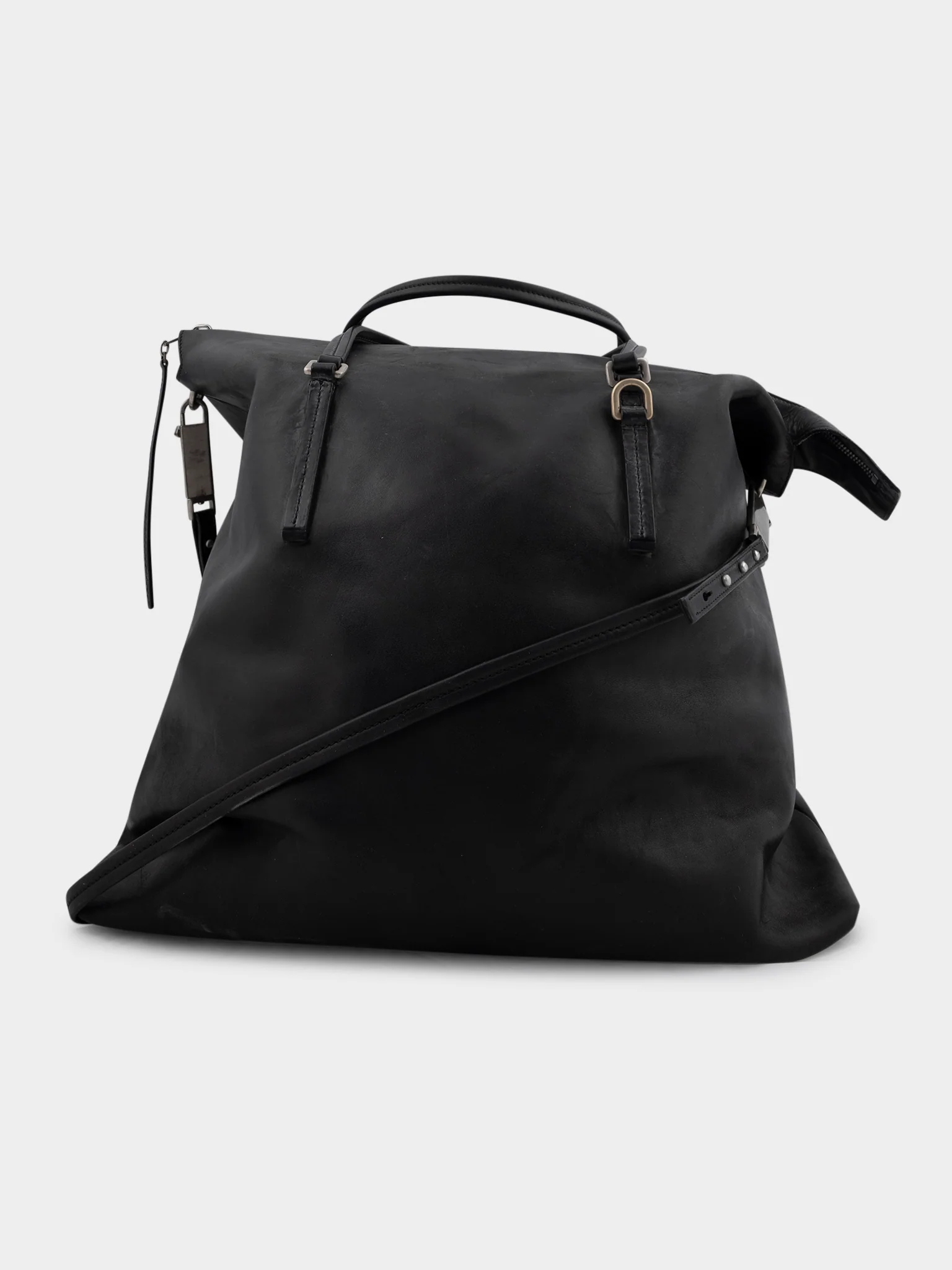Huge Leather Keepall Bag - Image 2