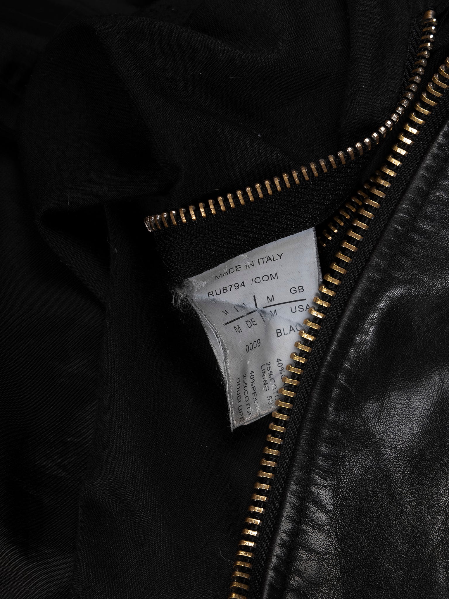 Leather Molino Rider Jacket - Image 4