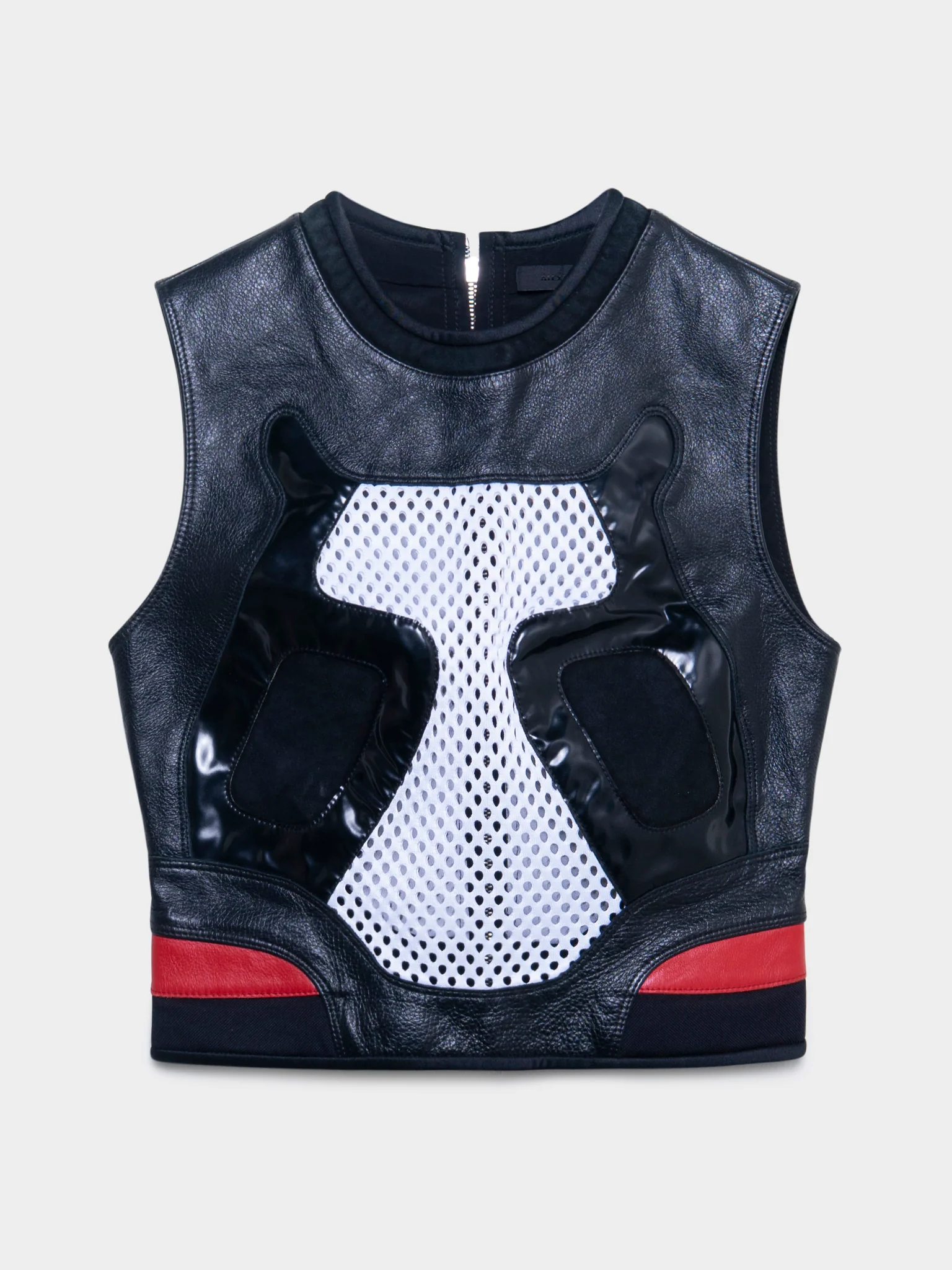 Leather Moto Vest - Image 2