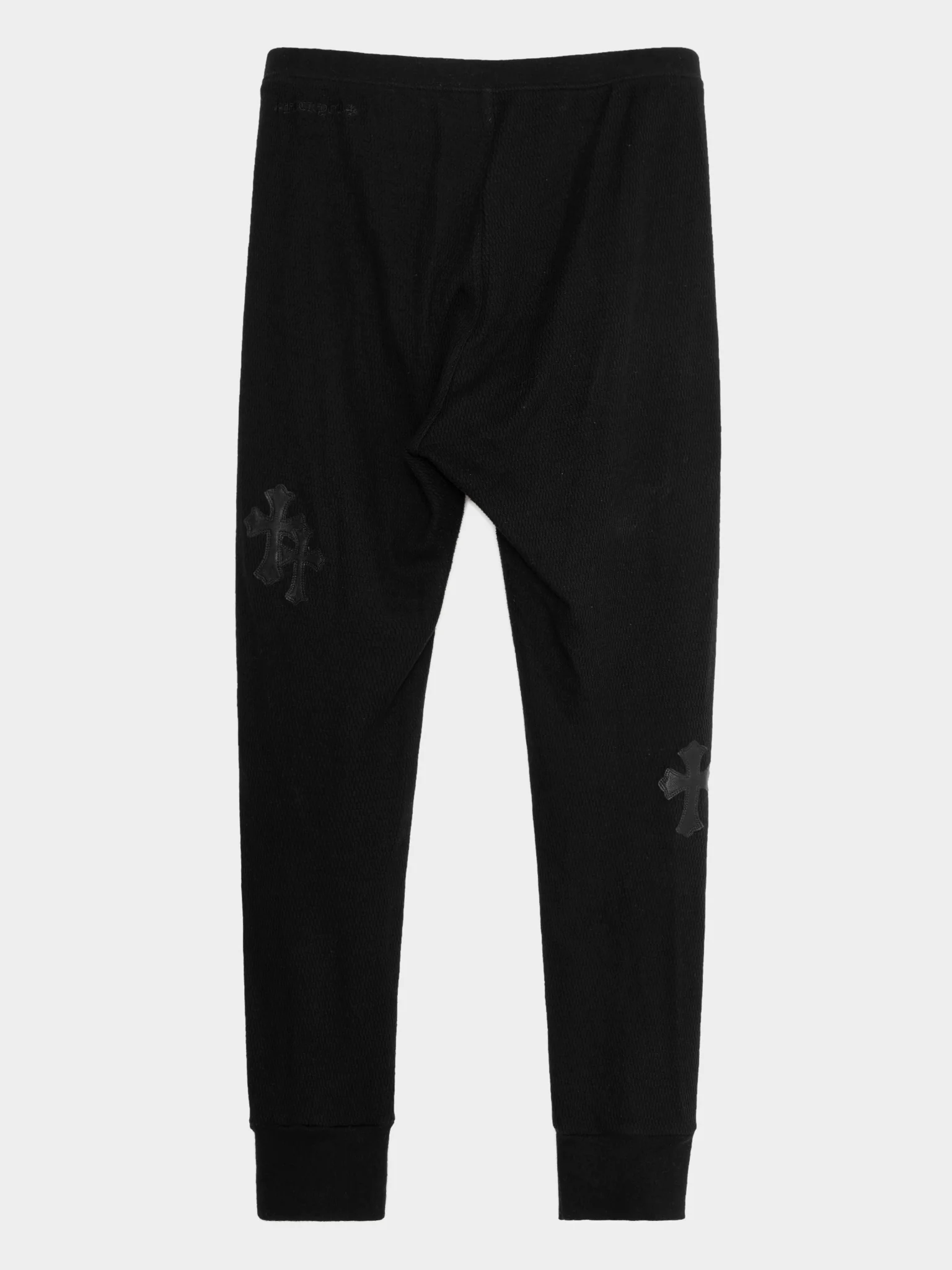 Leather Patched Leggings - Image 2