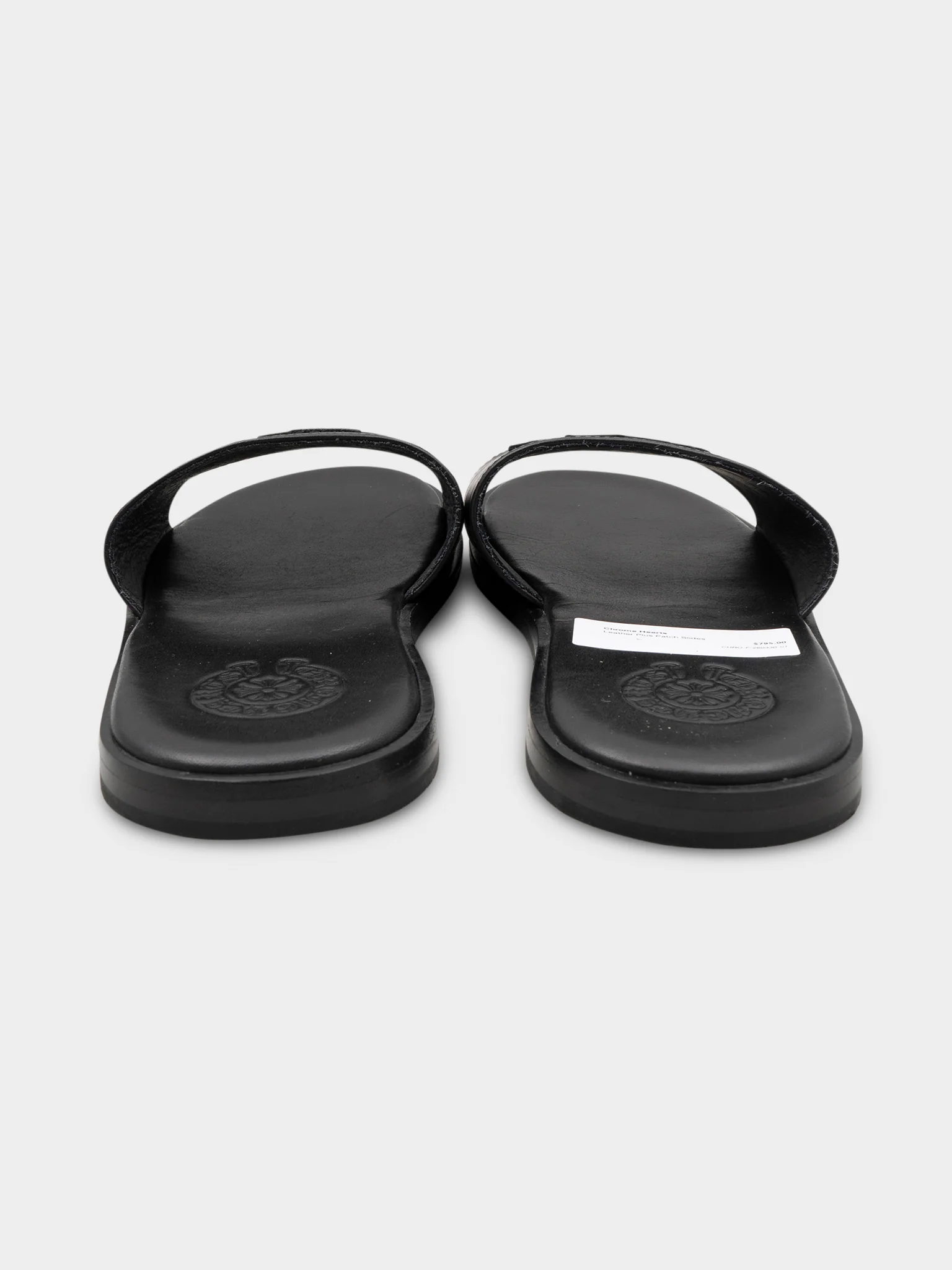 Leather Plus Patch Slides - Image 4