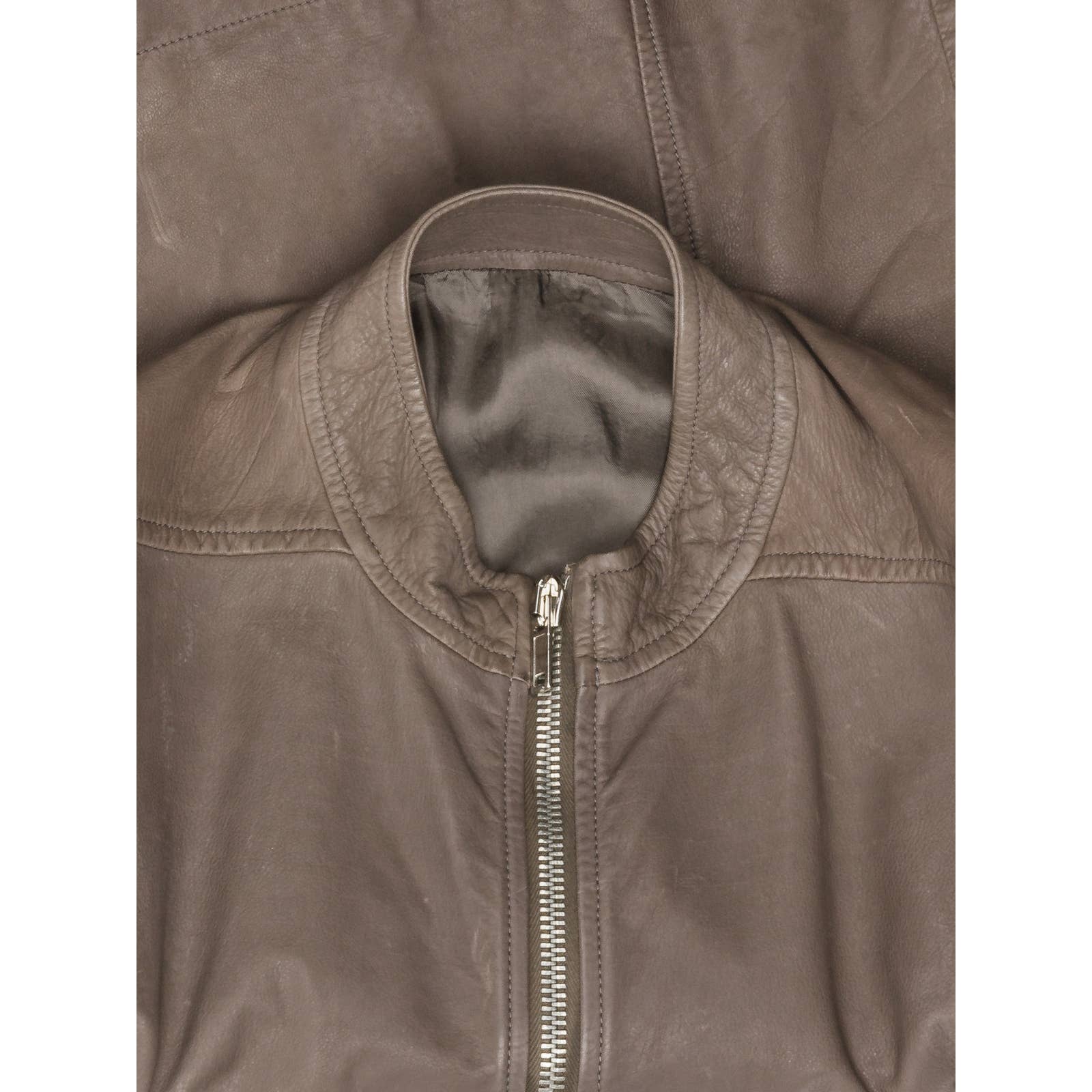 Leather Café Racing Jacket - Image 5