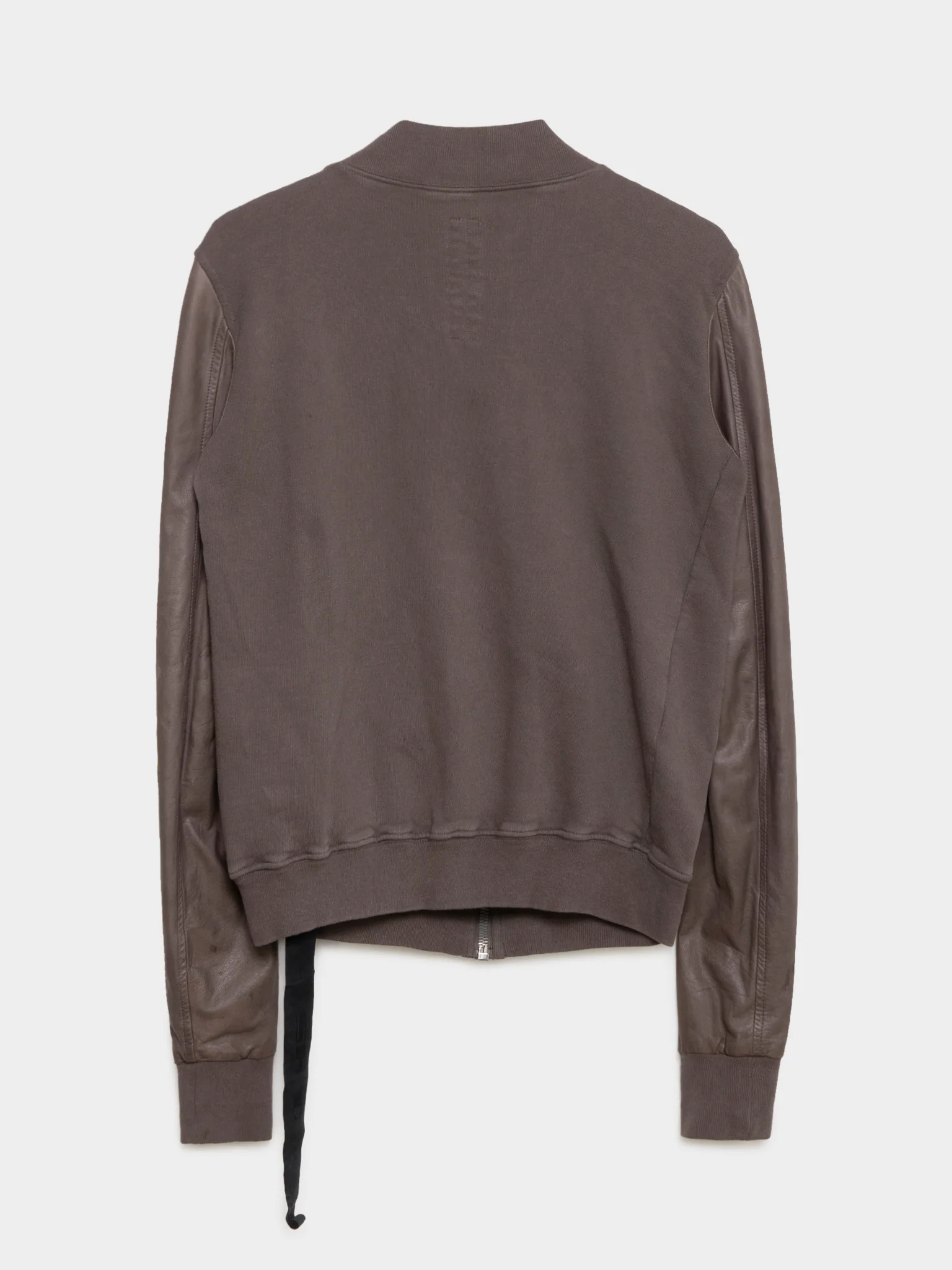 Leather Sleeve Zip-Up - Image 2