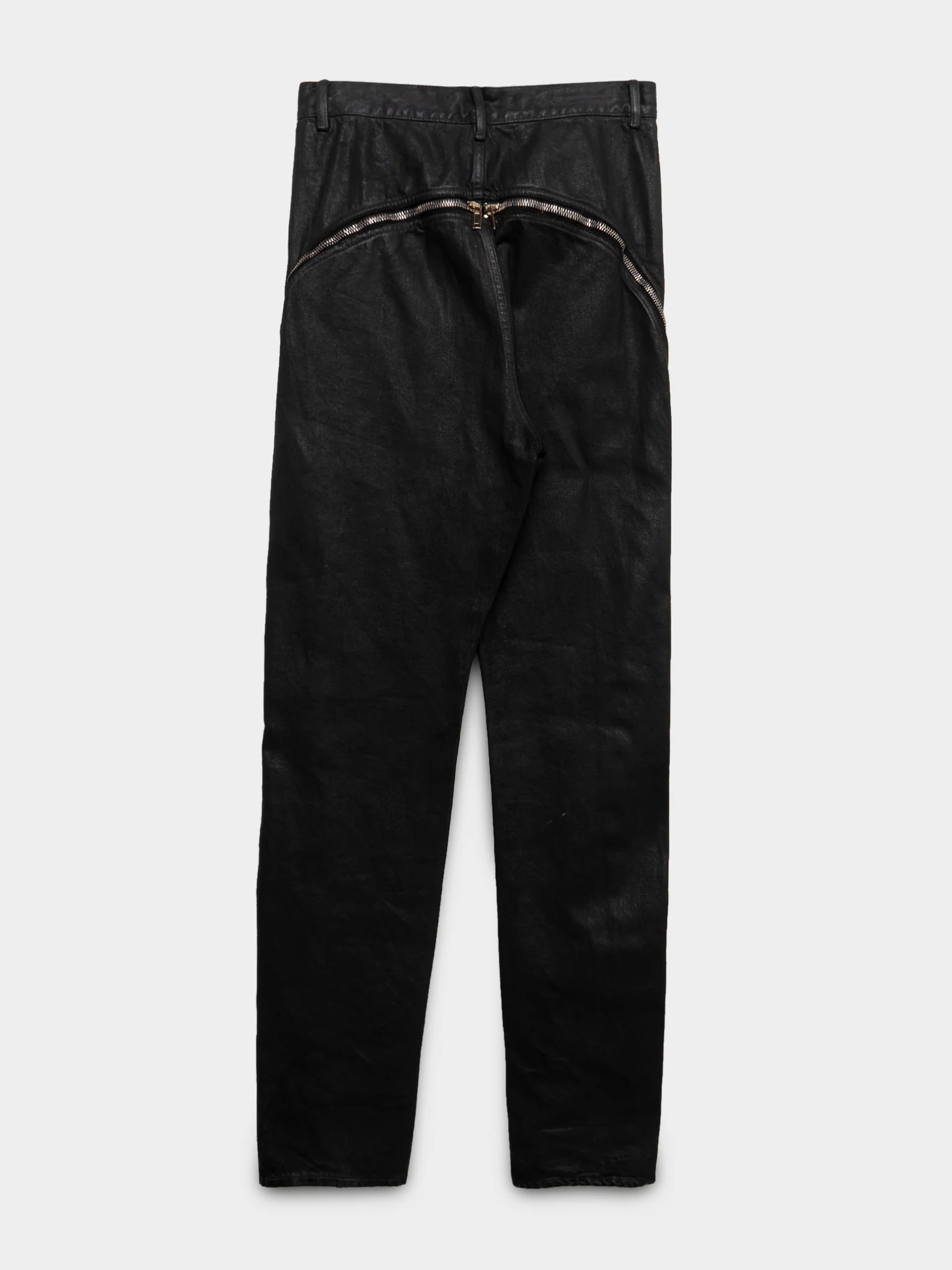 'Lido' Waxed Bolan Banana Jeans - Image 3