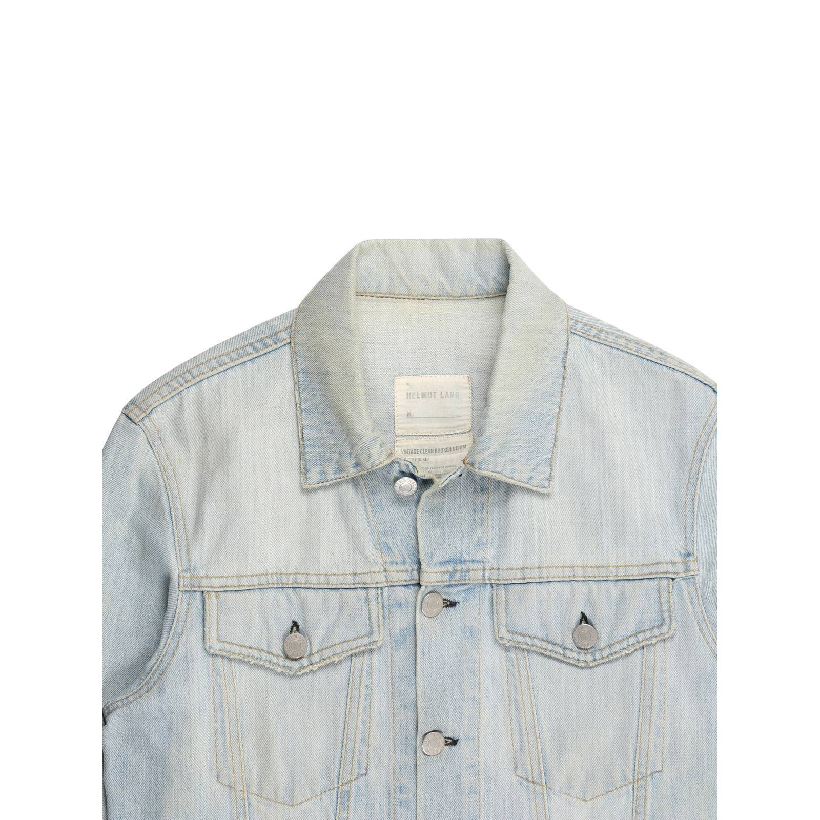 Light Vintage Wash Denim Jacket - Image 3