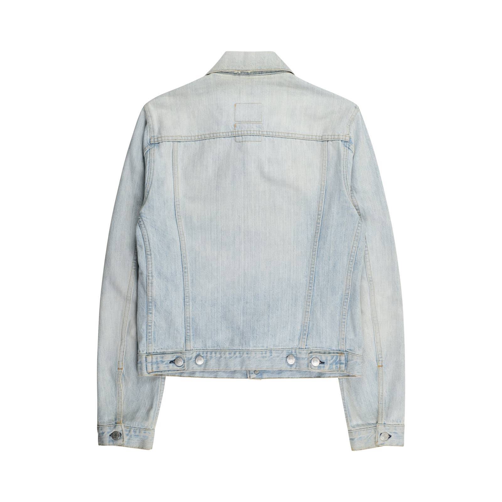 Light Vintage Wash Denim Jacket - Image 5