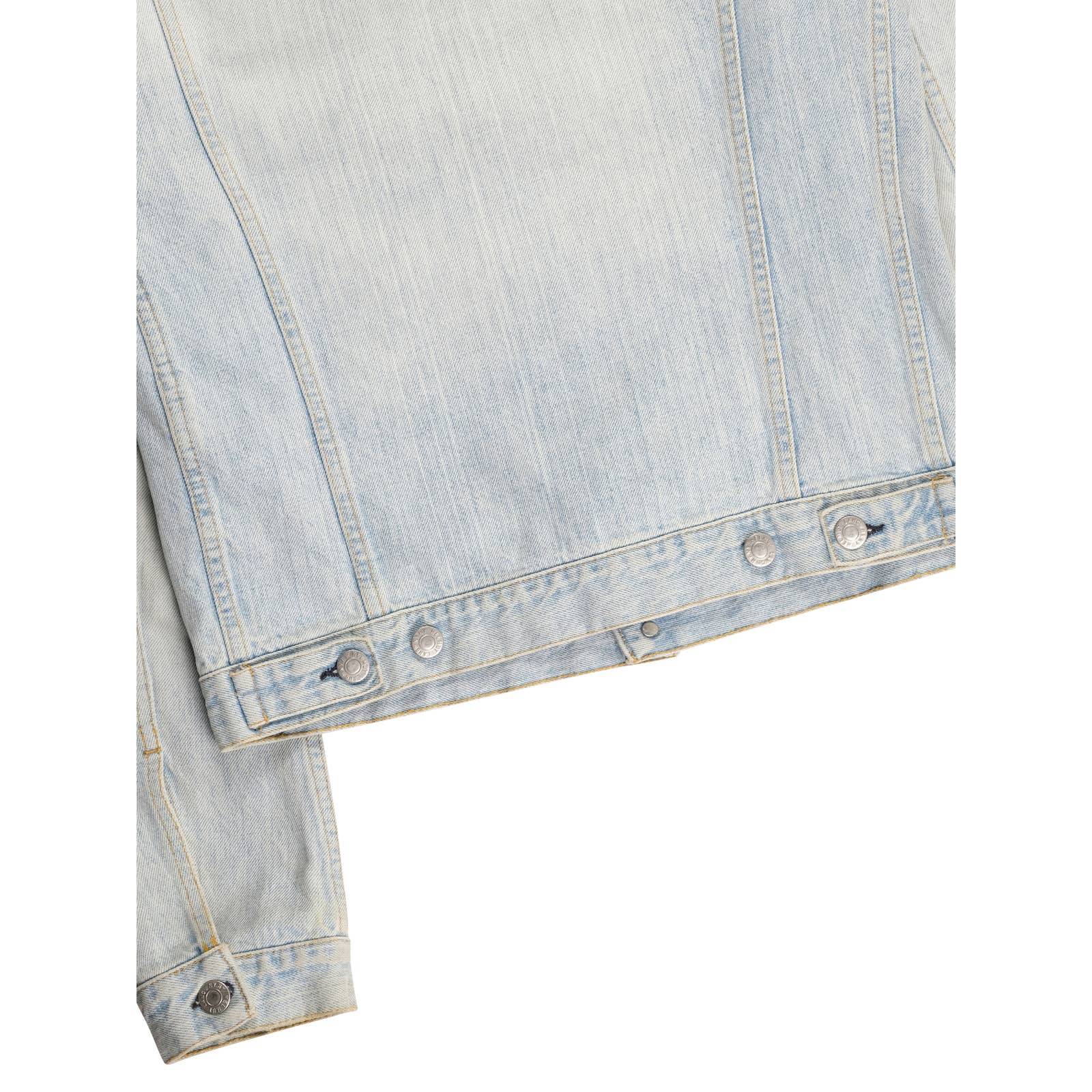 Light Vintage Wash Denim Jacket - Image 6