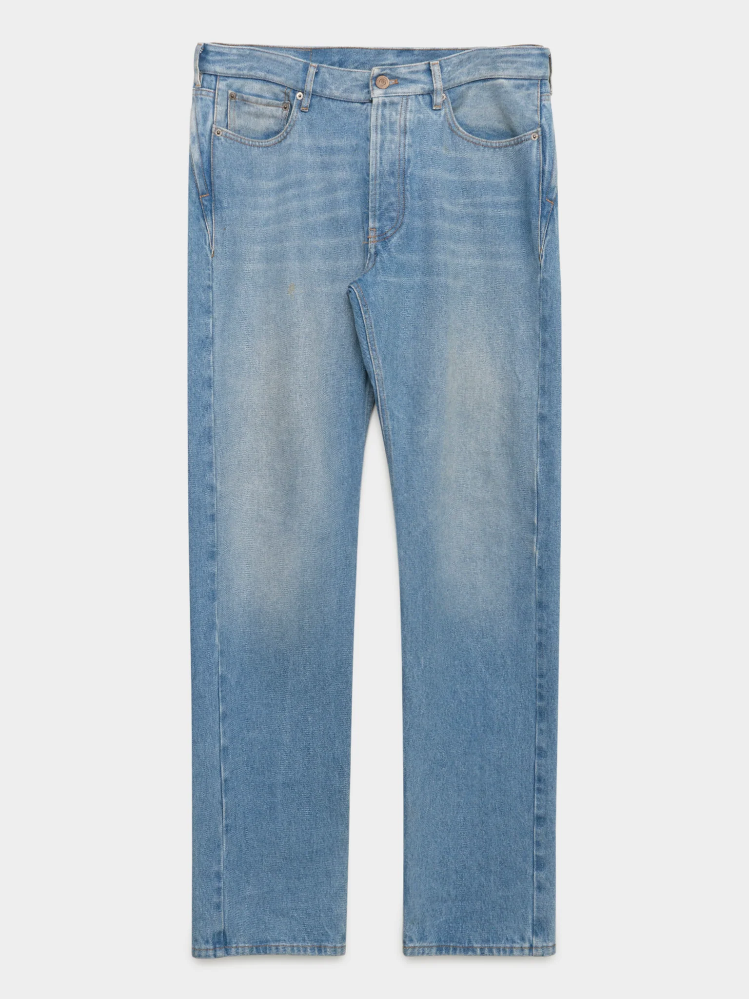 Cigar Cut Light Wash Jeans