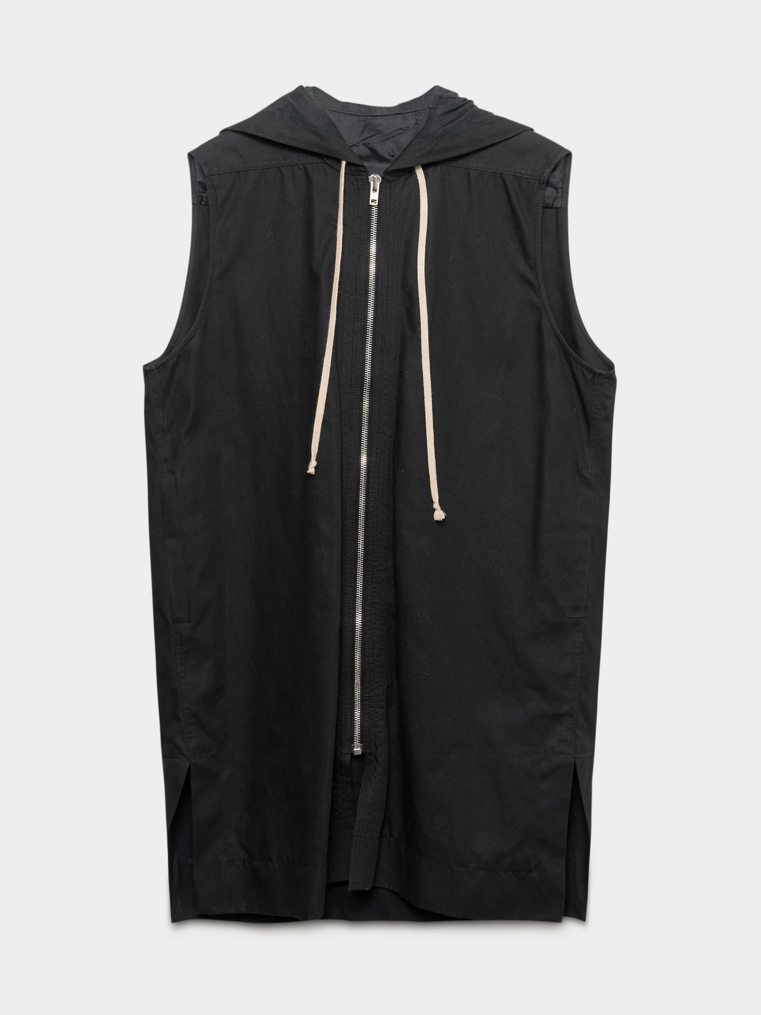 Long Hooded Vest