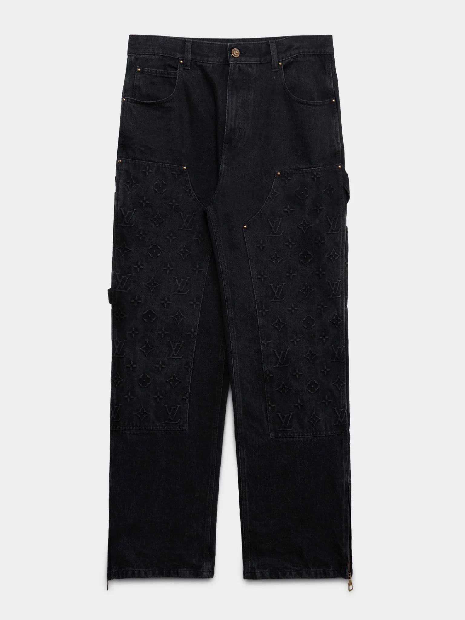 Virgil Monogram Denim Carpenters