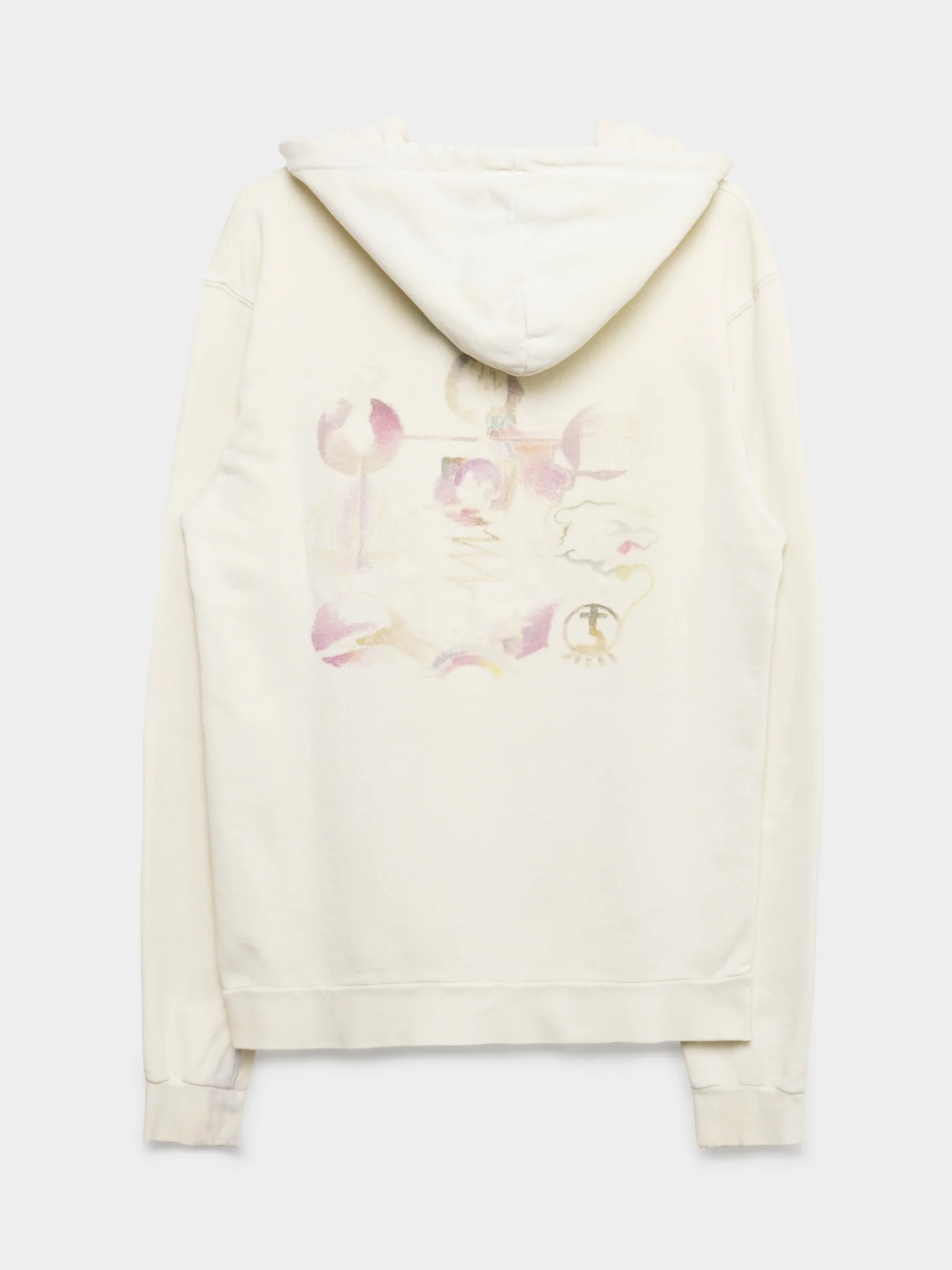 ‘May the Circle be Unbroken’ Hand-Painted Hoodie