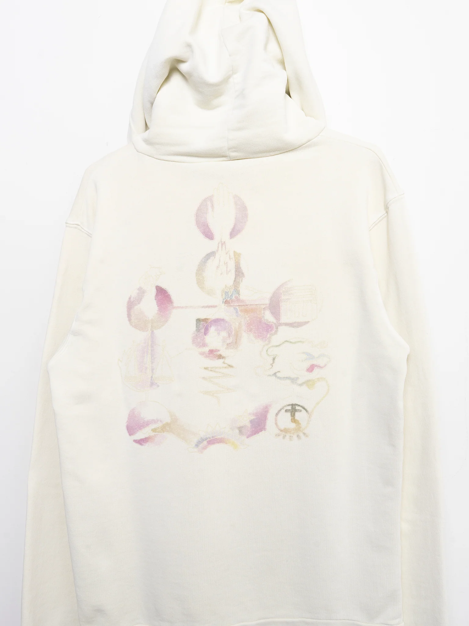 ‘May the Circle be Unbroken’ Hand-Painted Hoodie - Image 4