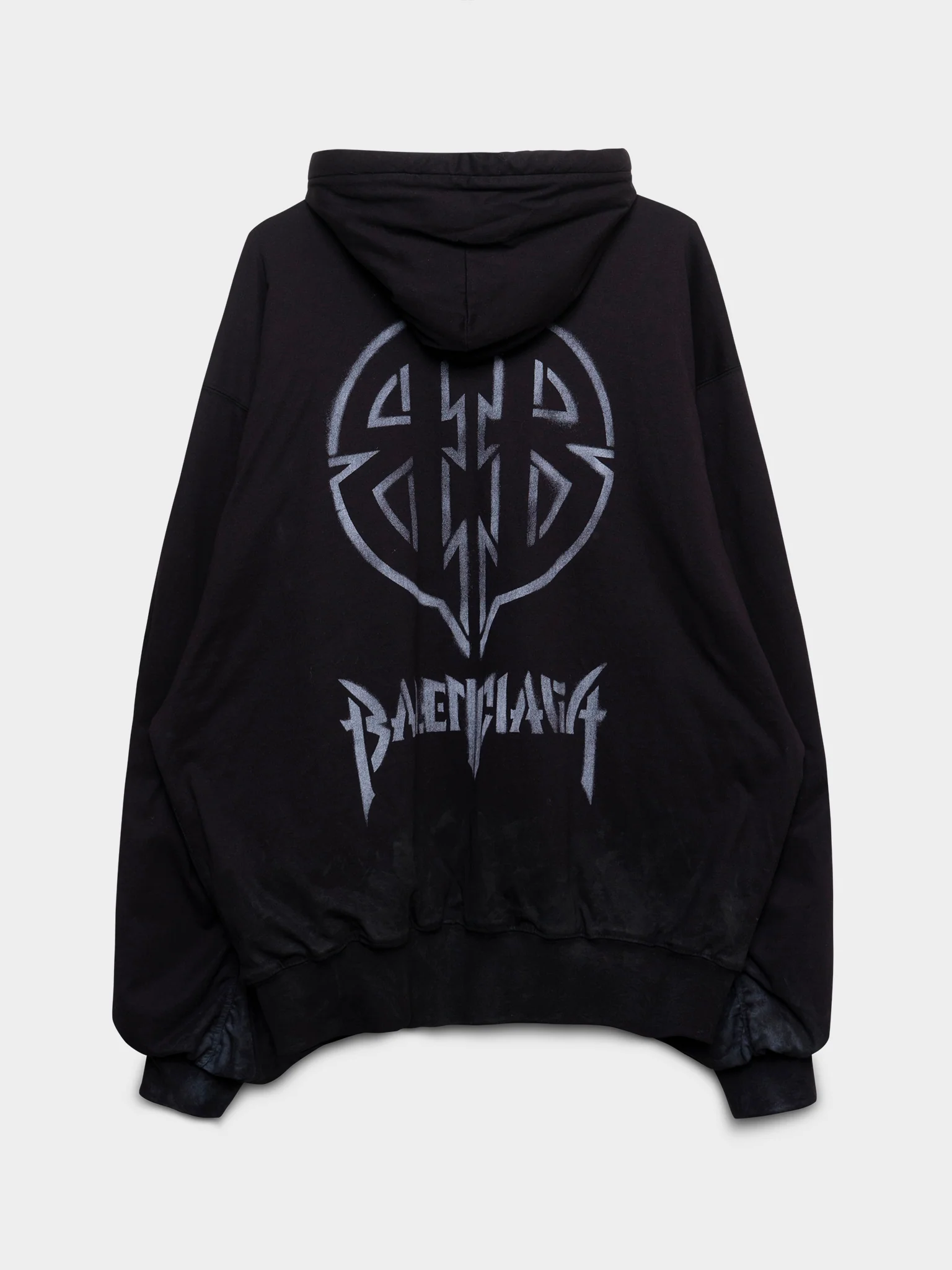 Metal BB Stencil Hooded Bomber