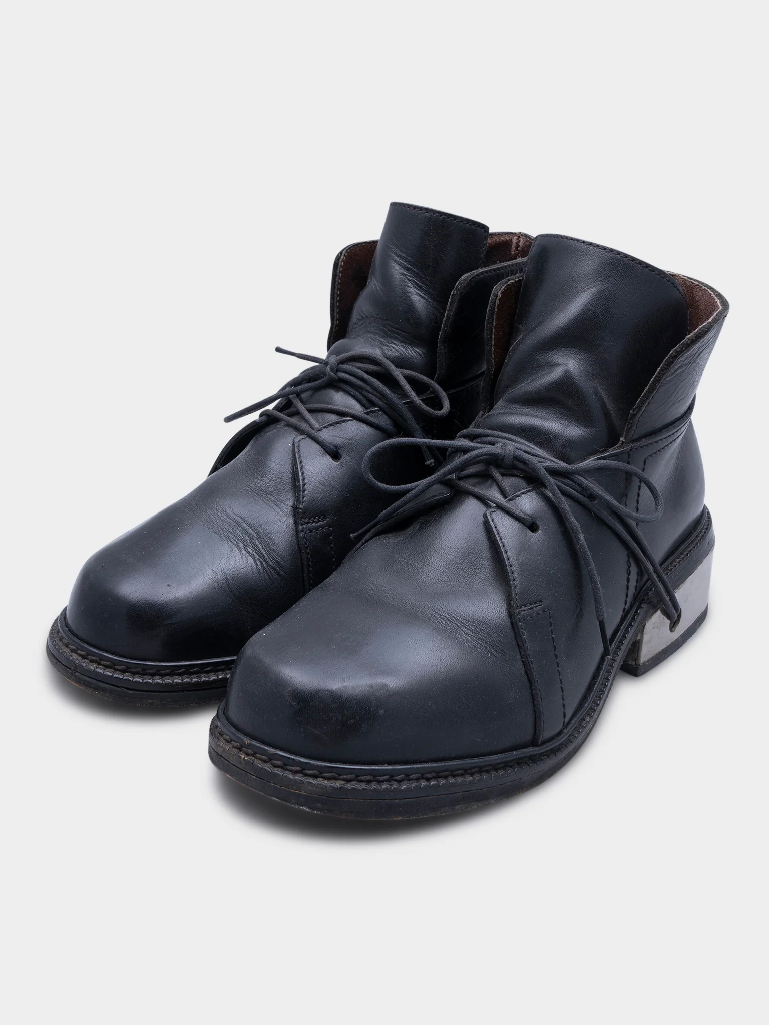 Metal-heel Boots