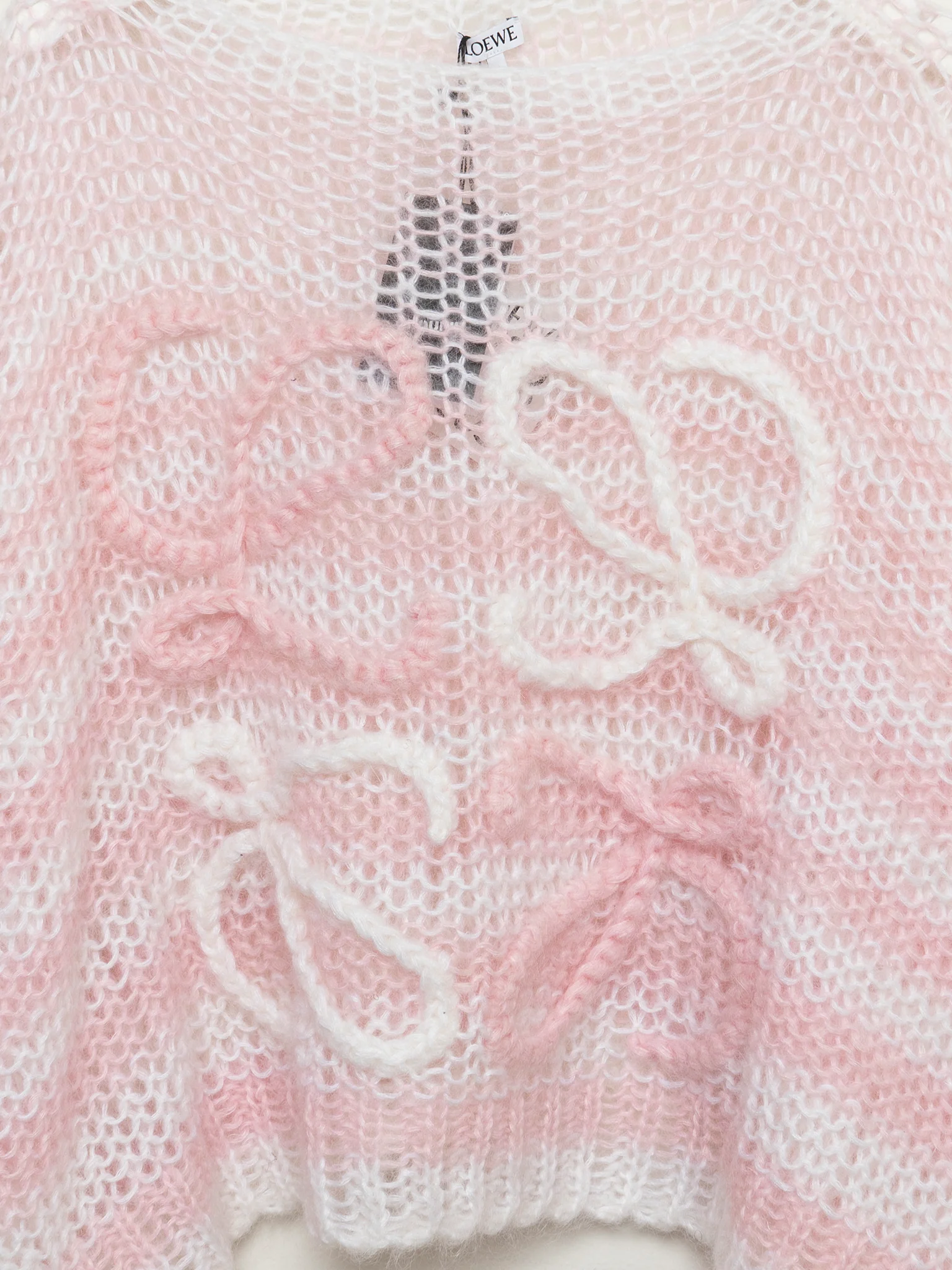 Mohair Striped Sweater - Image 2