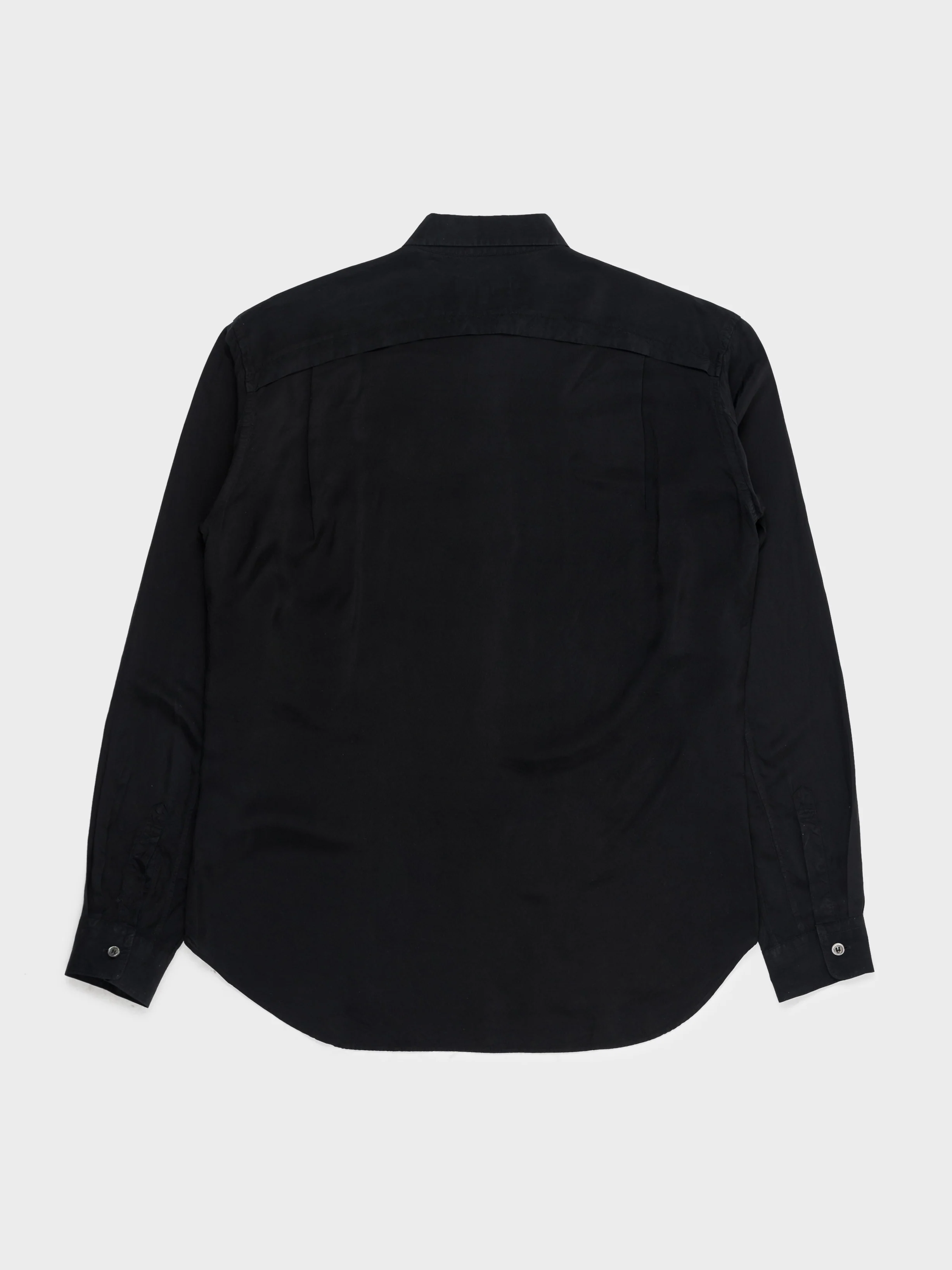 Panelled Cupro Floral Shirt - Image 4