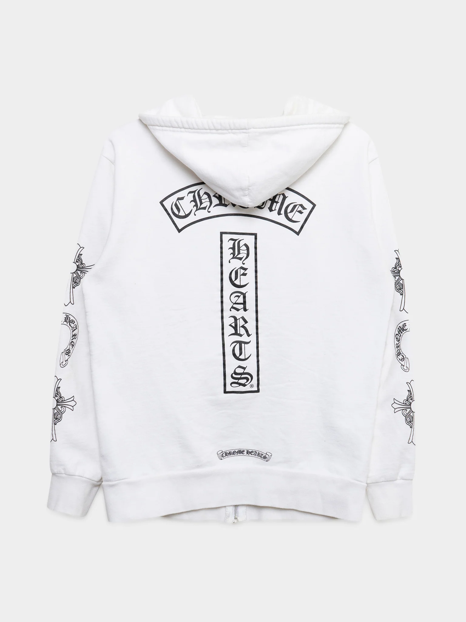Multi Logo T-Bar Zip-Up Hoodie - Image 2