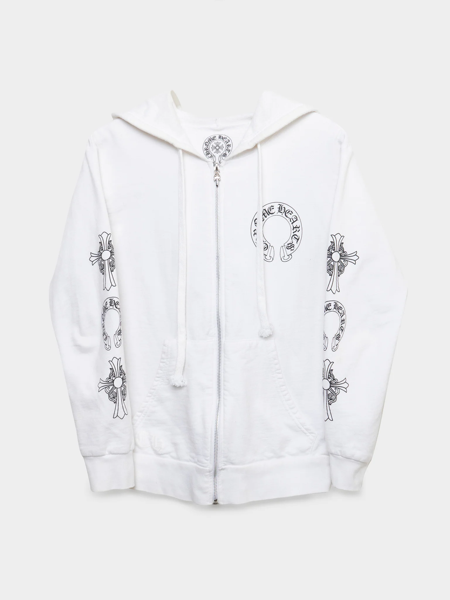 Multi Logo T-Bar Zip-Up Hoodie - Image 3