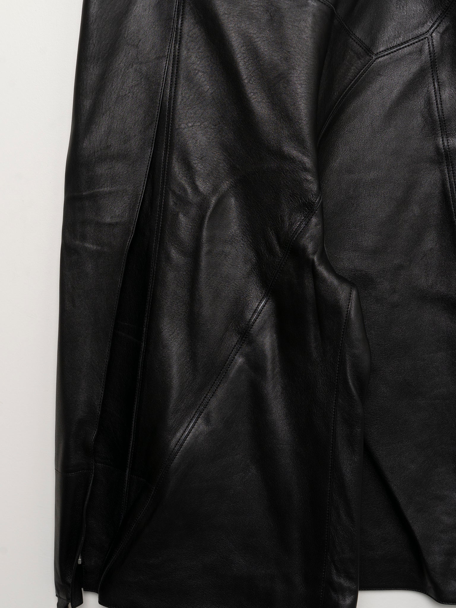 Nappa Leather Puzzle Shorts - Image 2