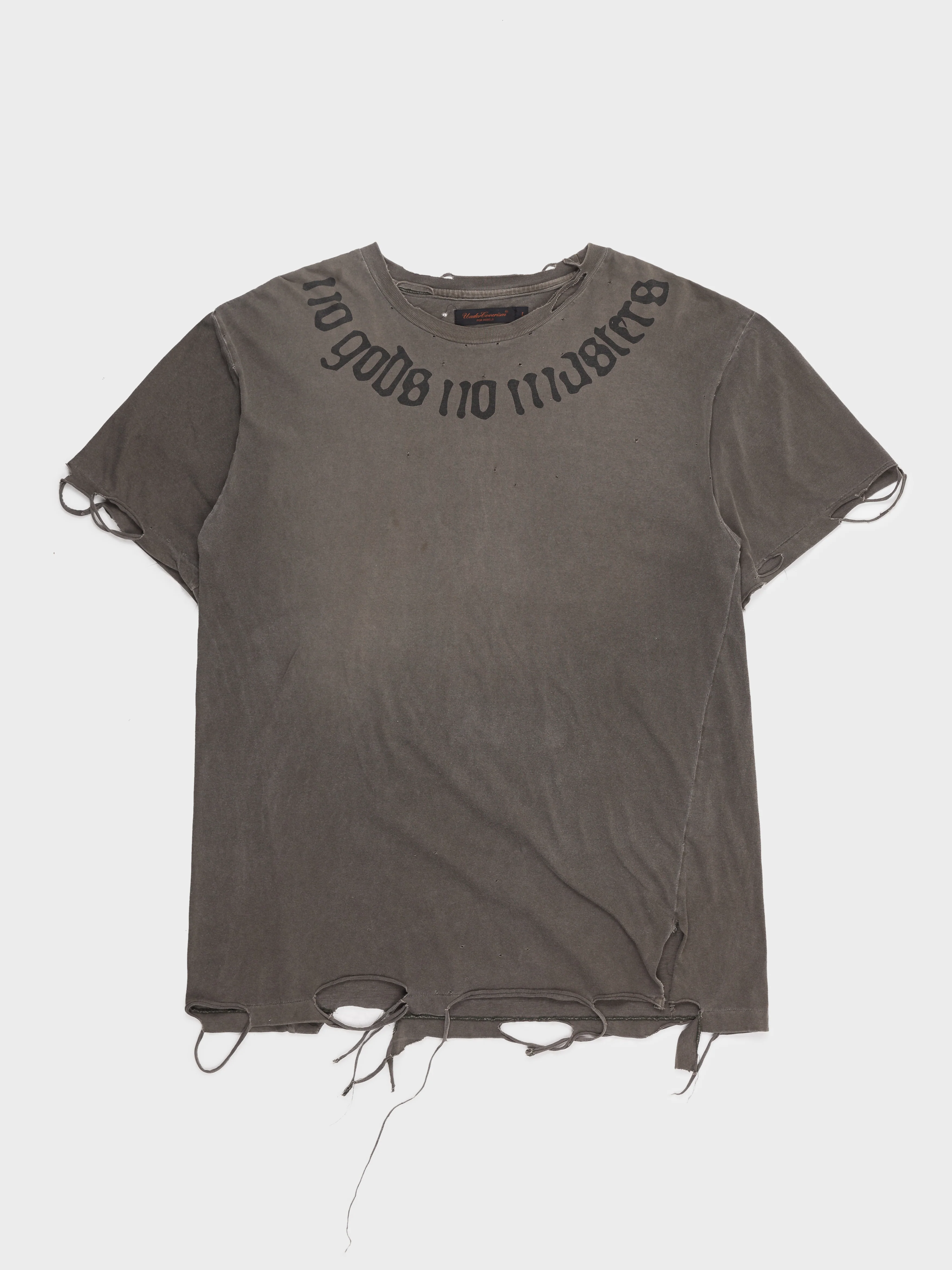 'No Gods No Masters' Distressed T-Shirt